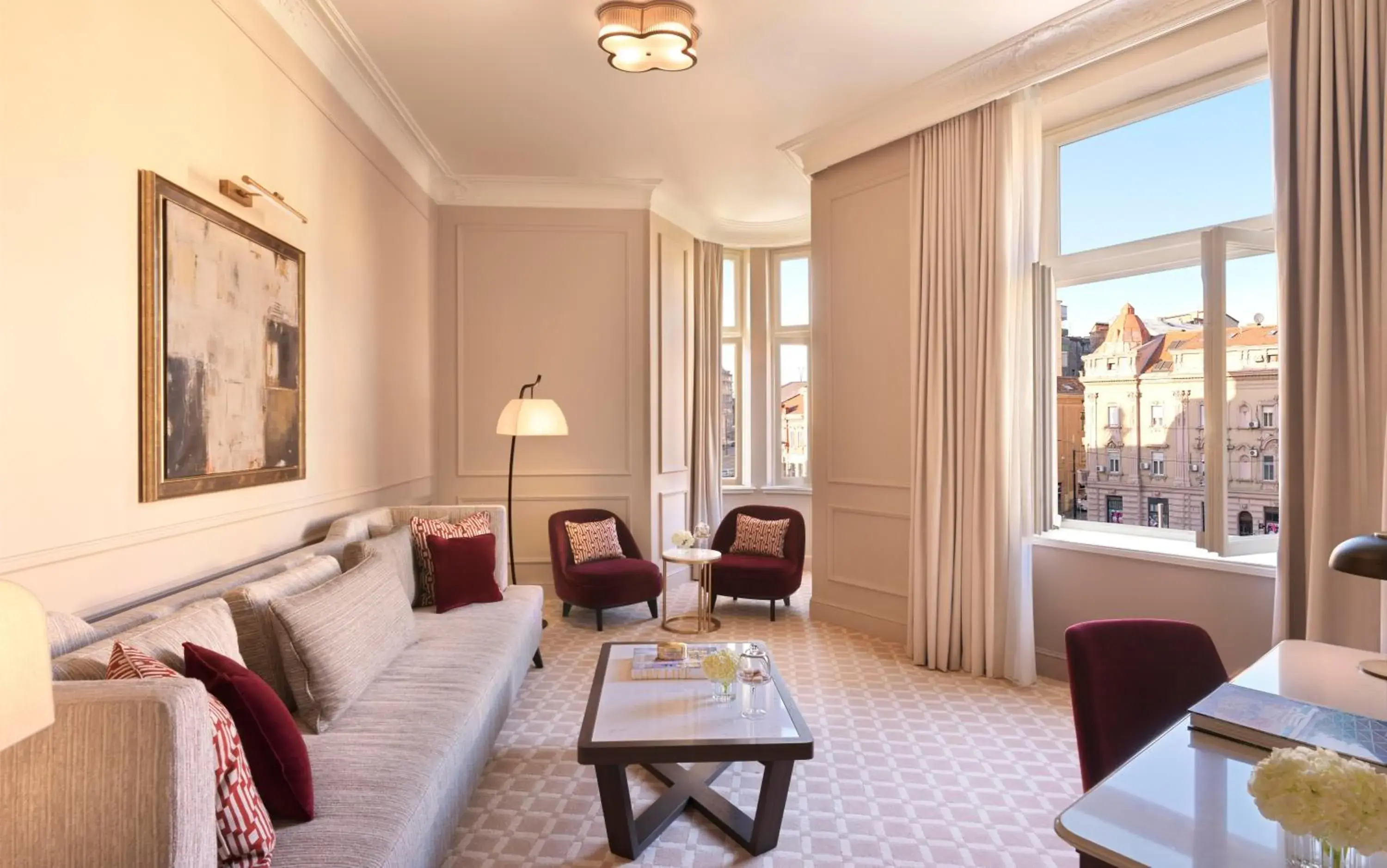 Living room in The Bristol Belgrade Living room in The Bristol Belgrade