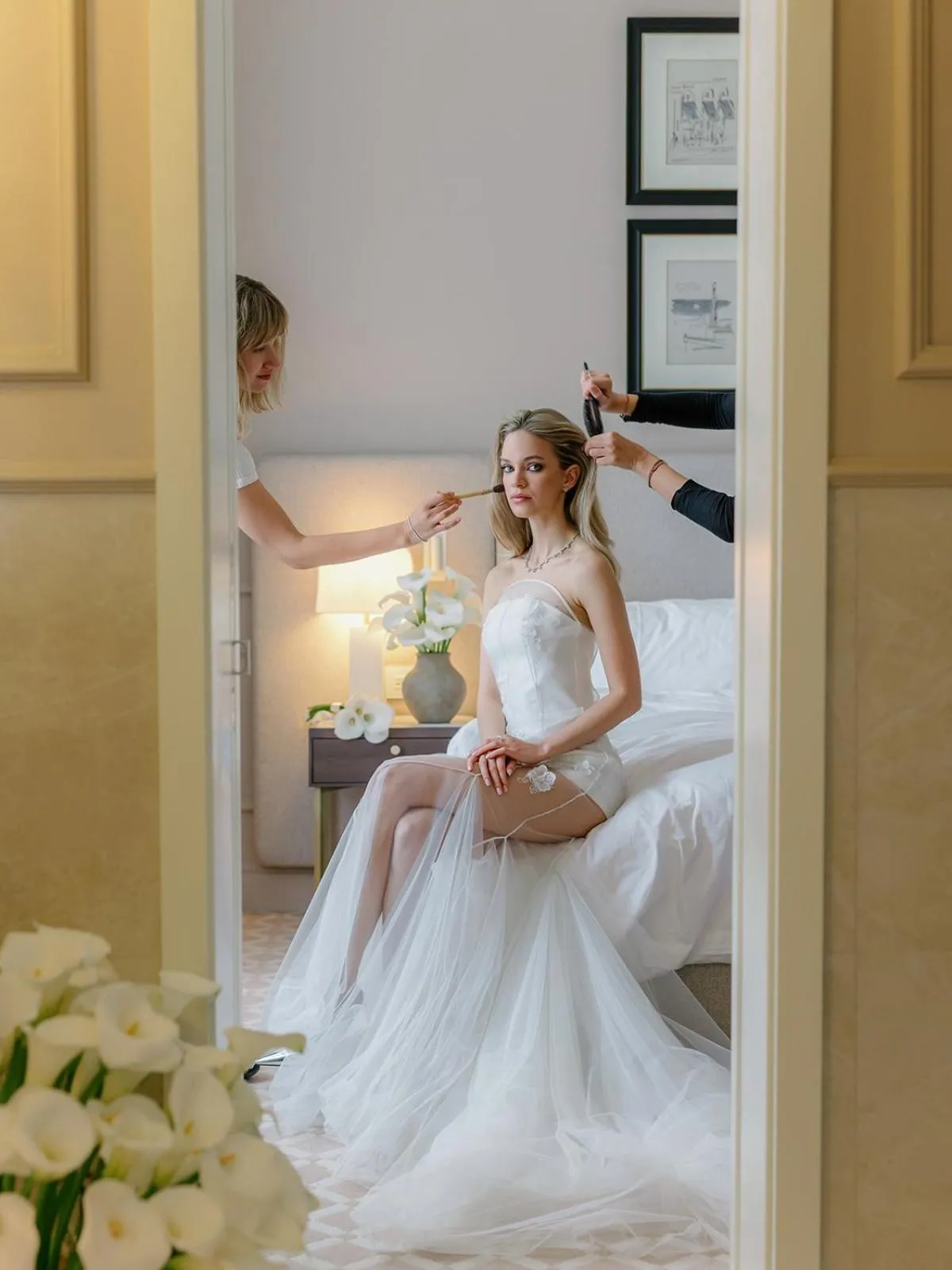 wedding, Bed in The Bristol Belgrade