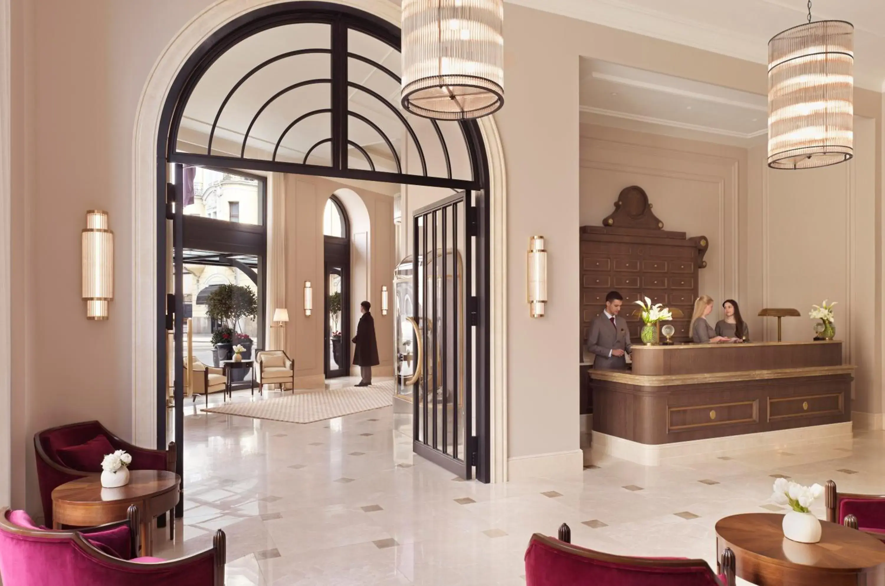 Lobby or reception in The Bristol Belgrade Lobby or reception in The Bristol Belgrade