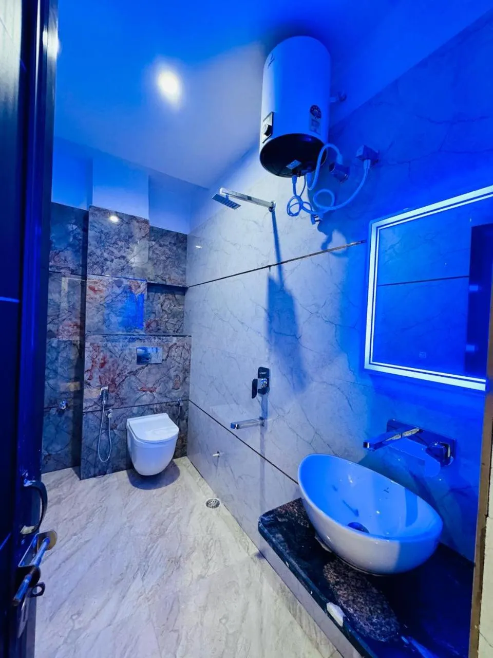 Bathroom in KashVi Hotels