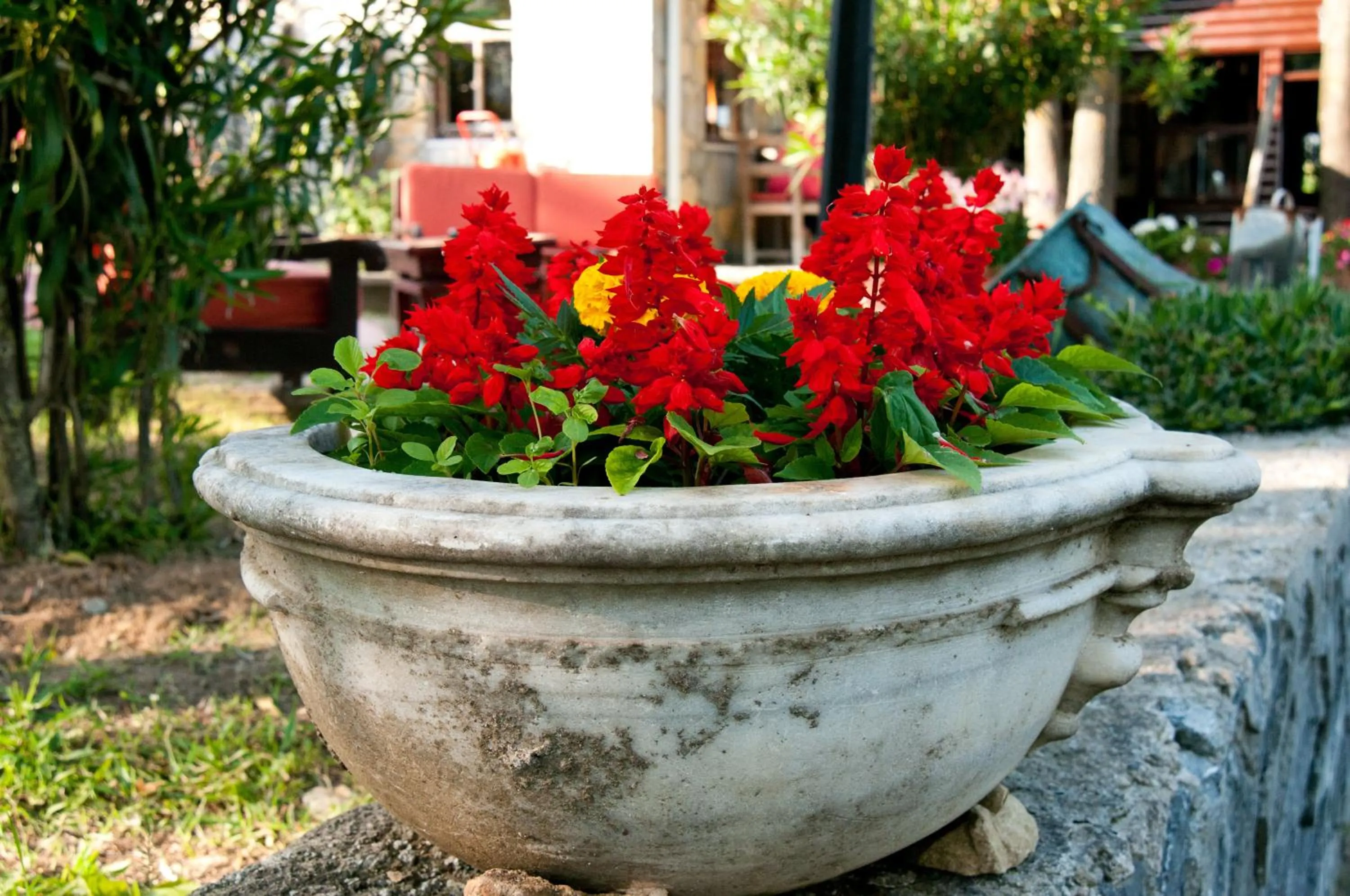 Decorative detail in Fener Motel