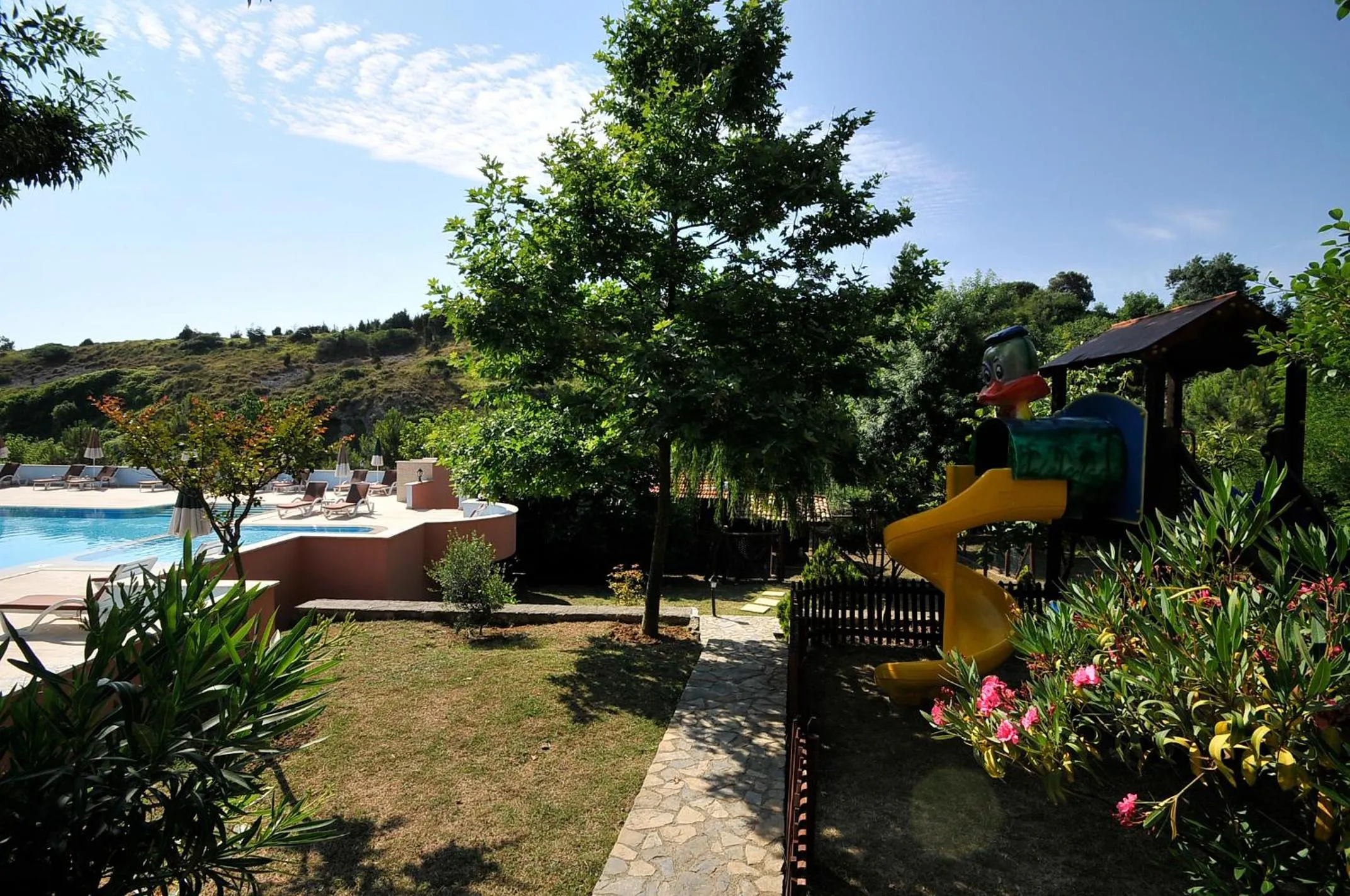 Children play ground in Fener Motel