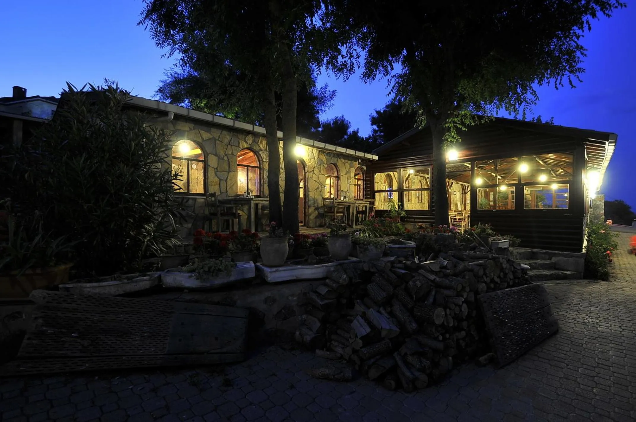 Garden in Fener Motel