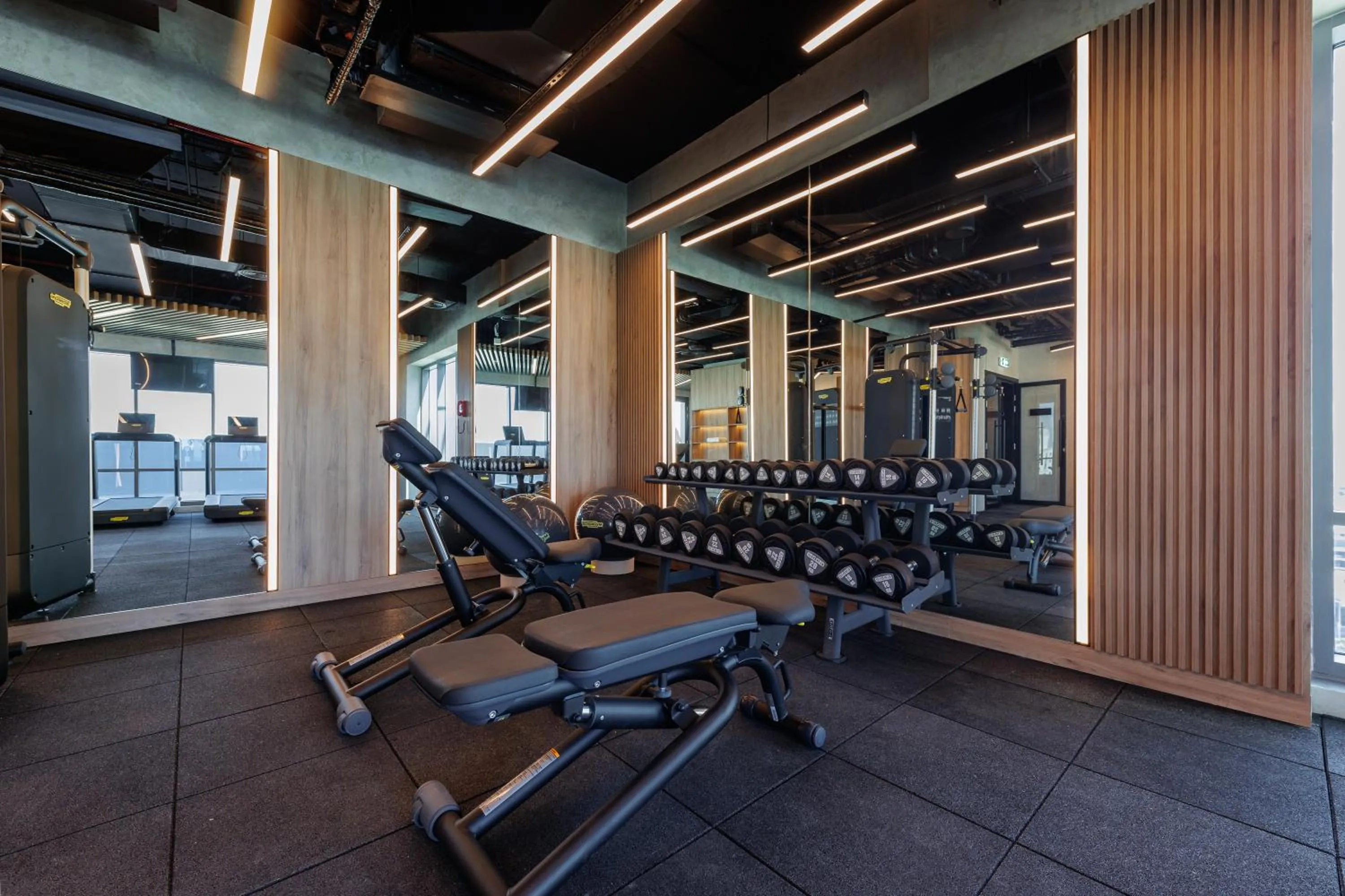 Fitness centre/facilities in Holiday Inn Dubai Village Circle by IHG
