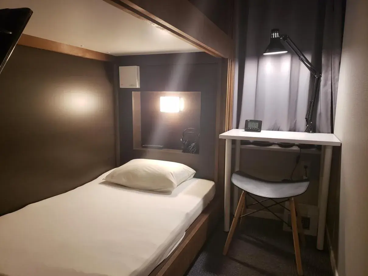 Bed in HOTEL CARNA A Bed in HOTEL CARNA A