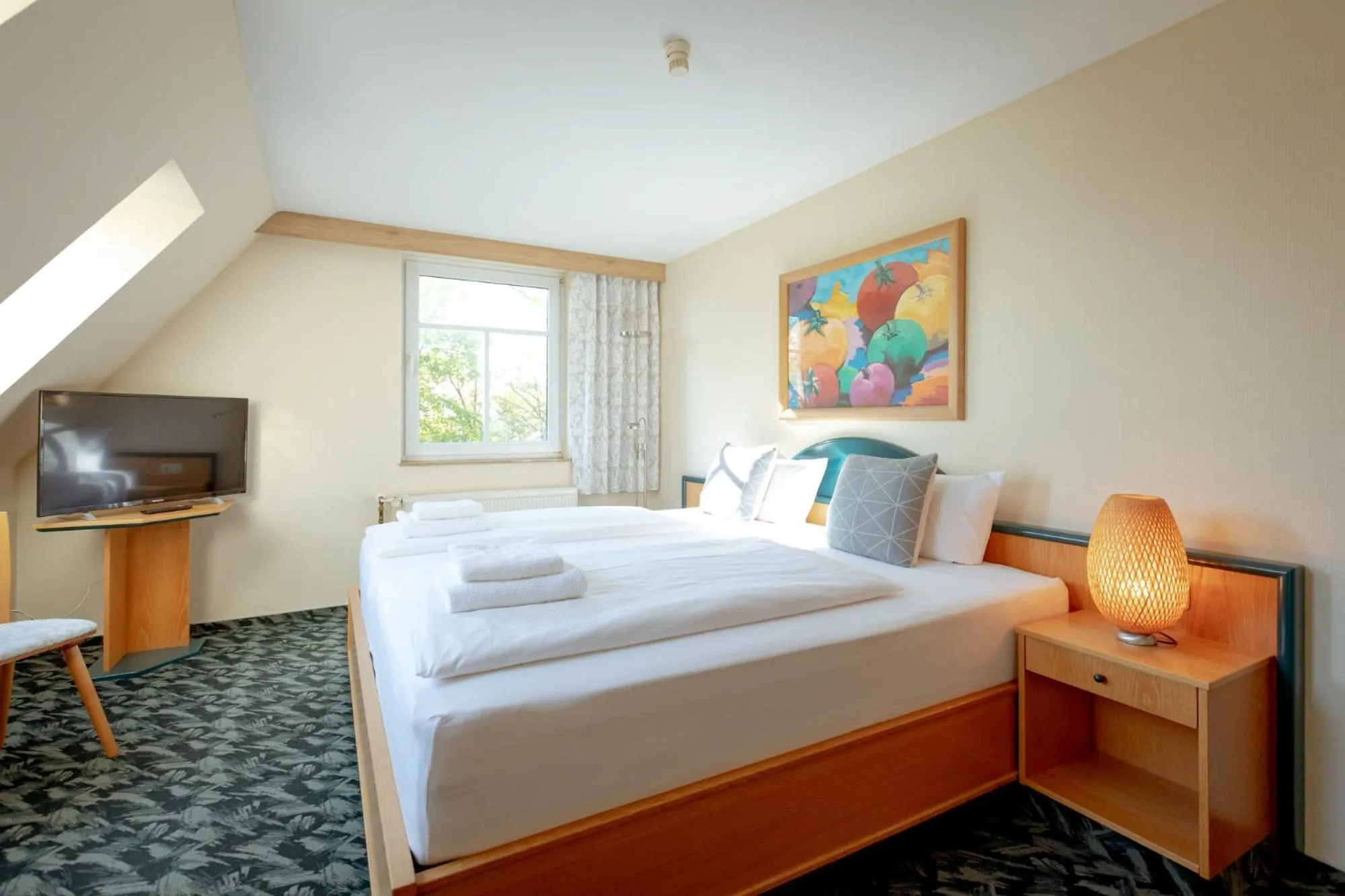 Photo of the whole room, Bed in Stiefelburg Der Berghof