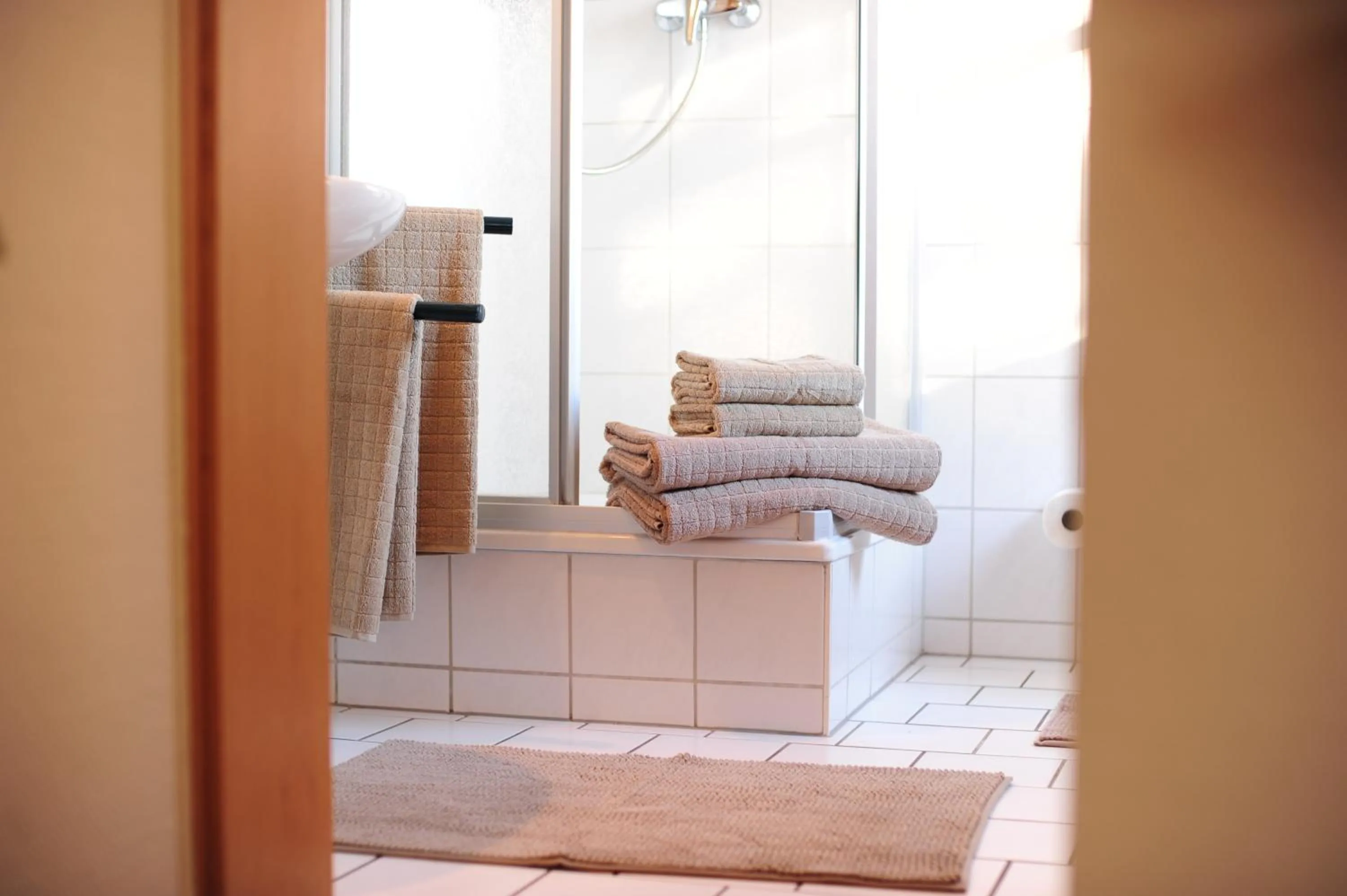 Shower in Stiefelburg Der Berghof