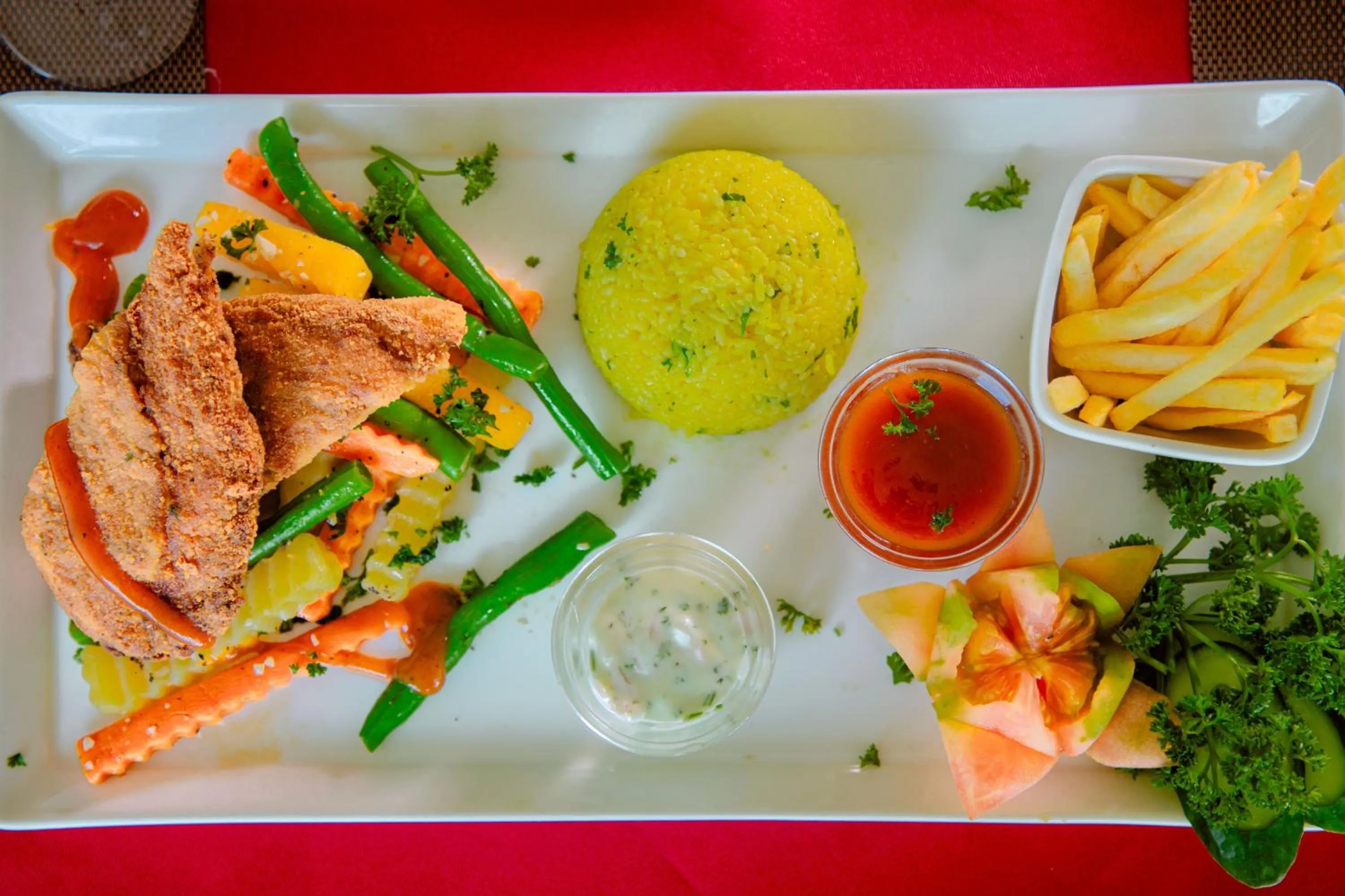 Food in Lake Wind Resort