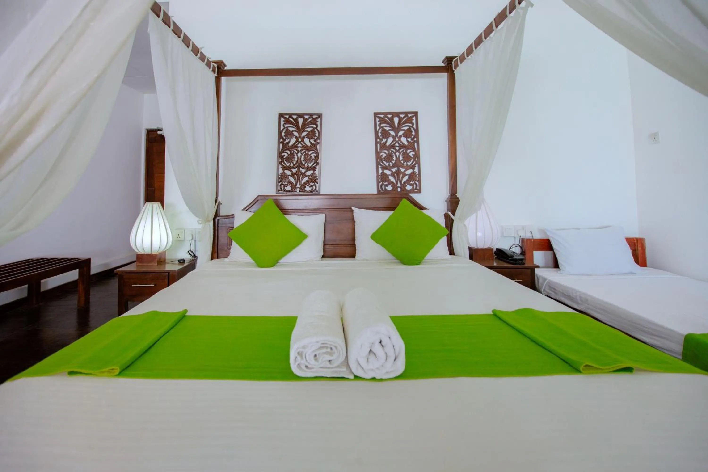 Bed in Lake Wind Resort