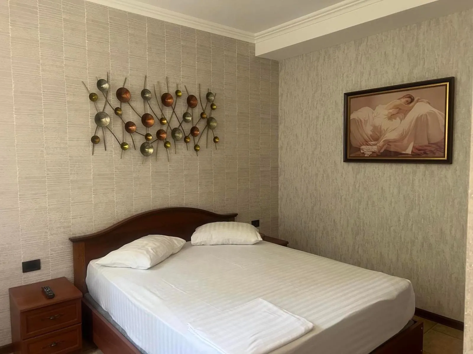 Bed in Park Avenue Hotel Yerevan