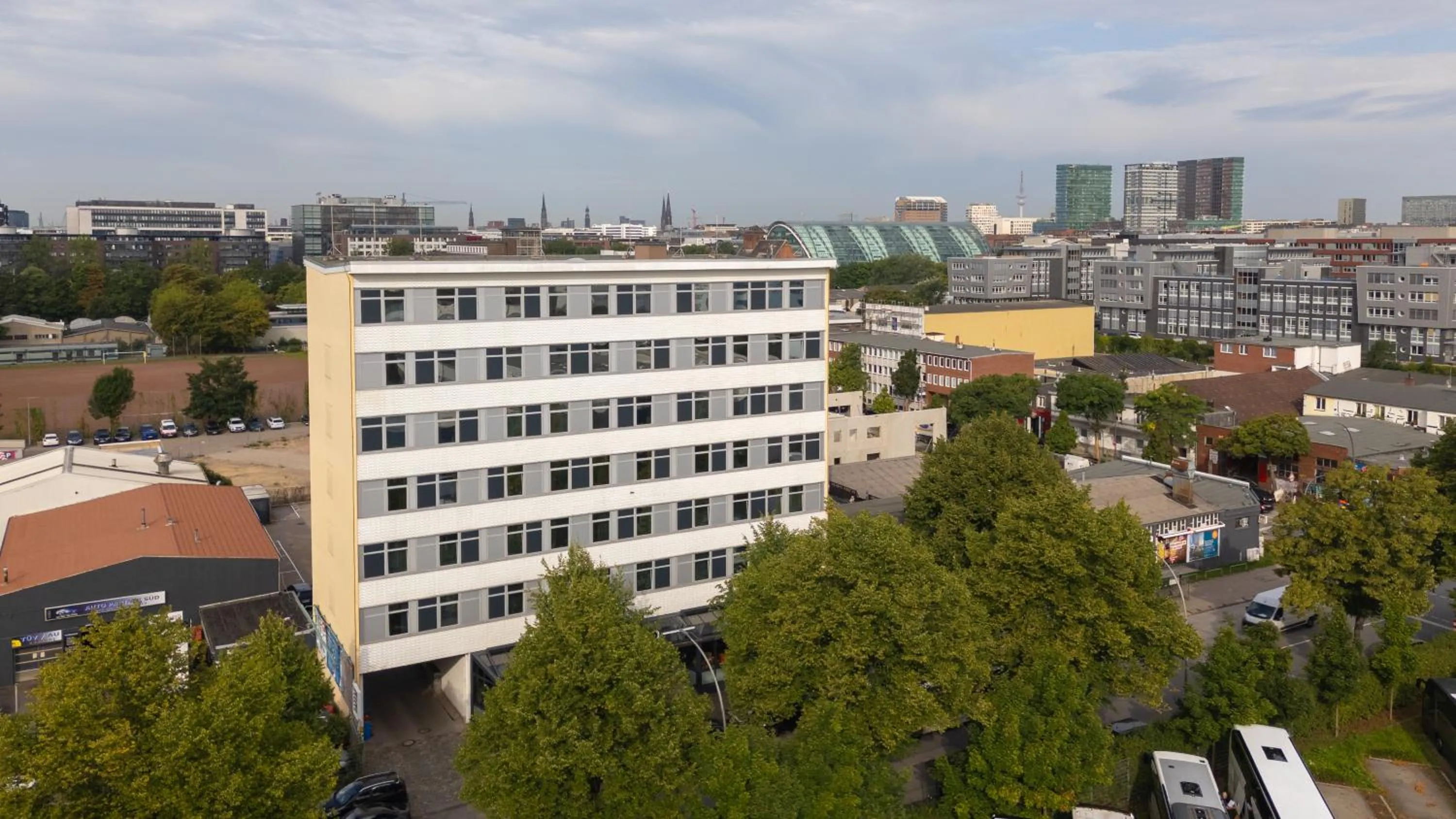 Property building in BO Hotel Hamburg