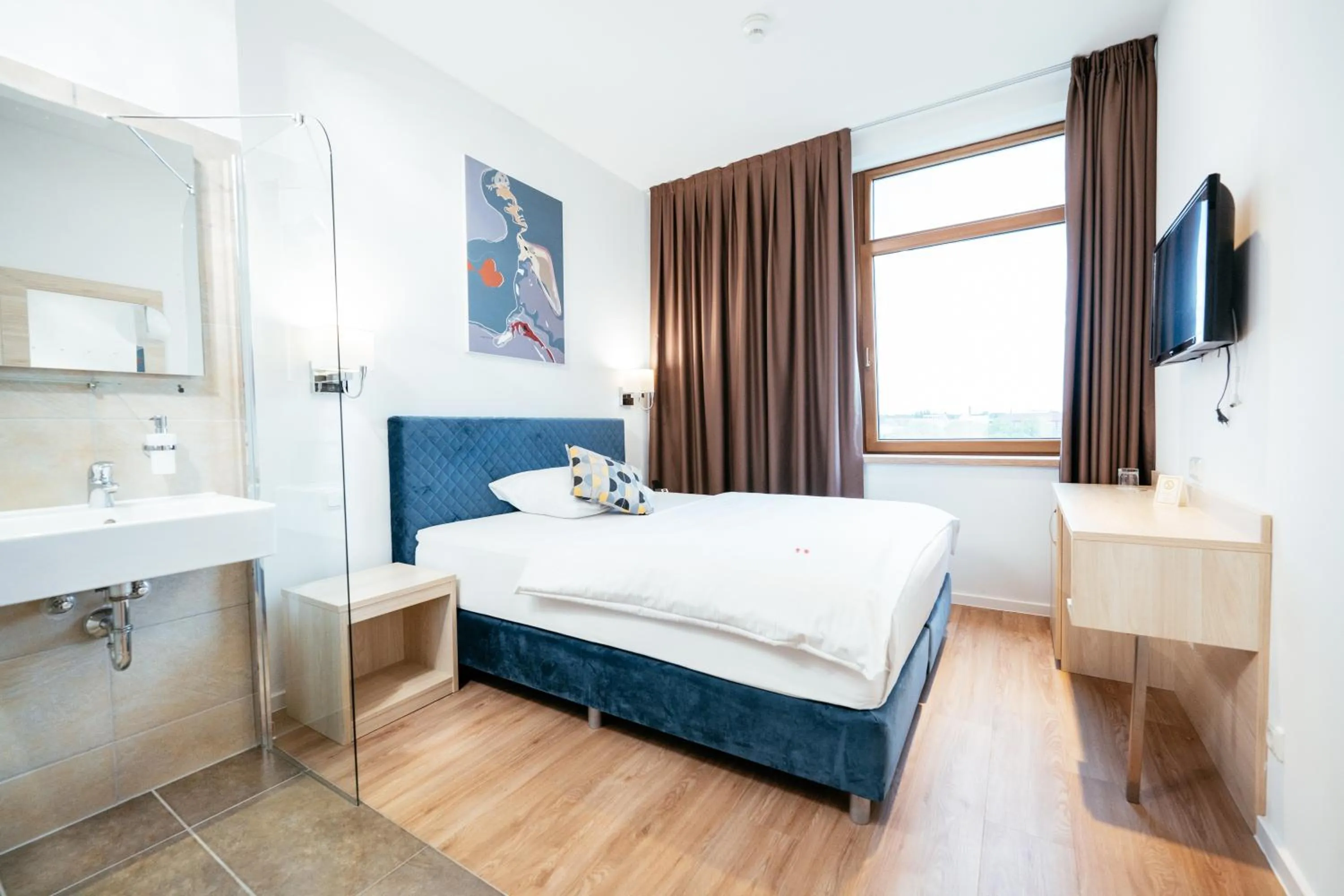 Bed in BO Hotel Hamburg