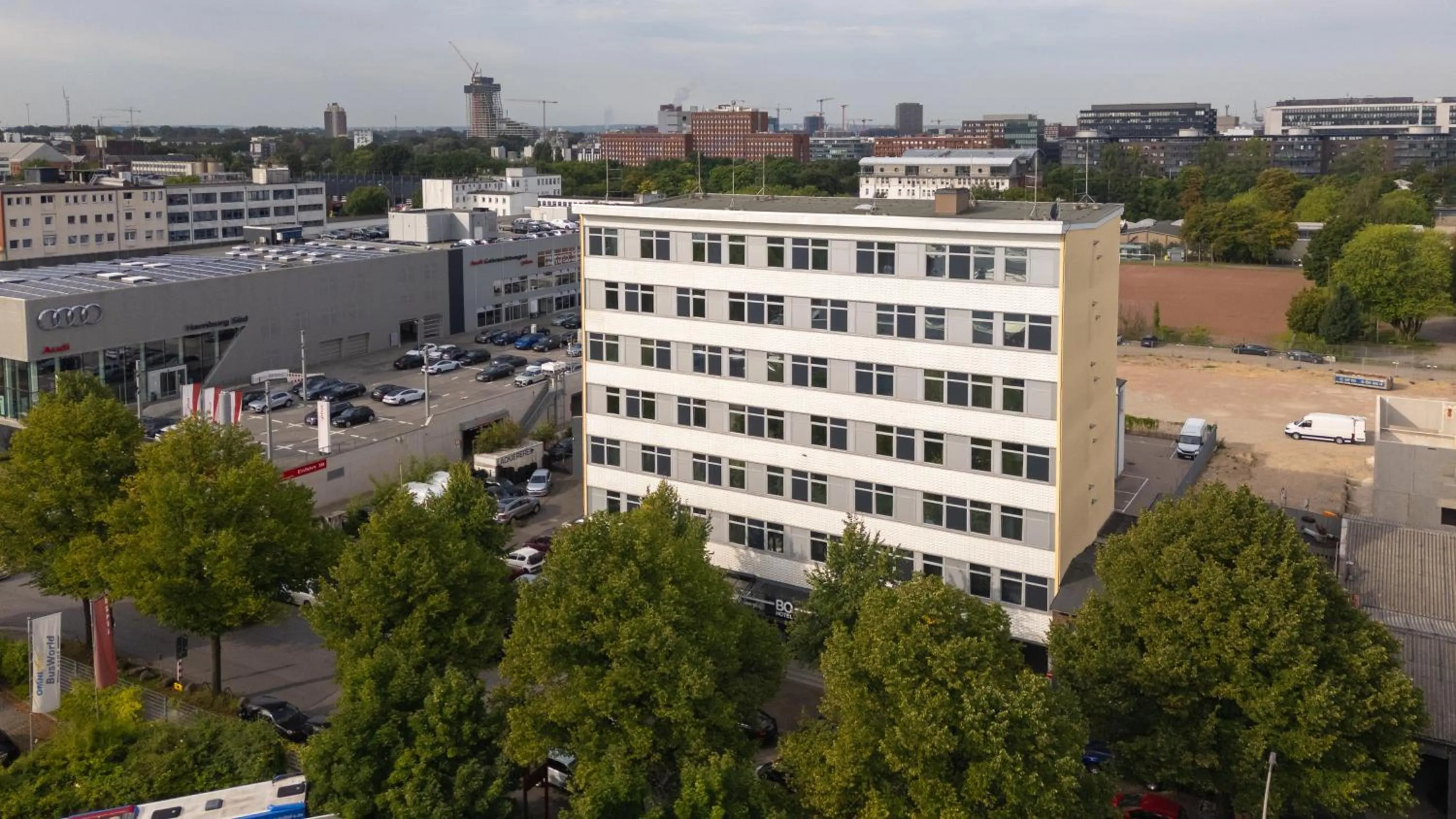 Property building in BO Hotel Hamburg