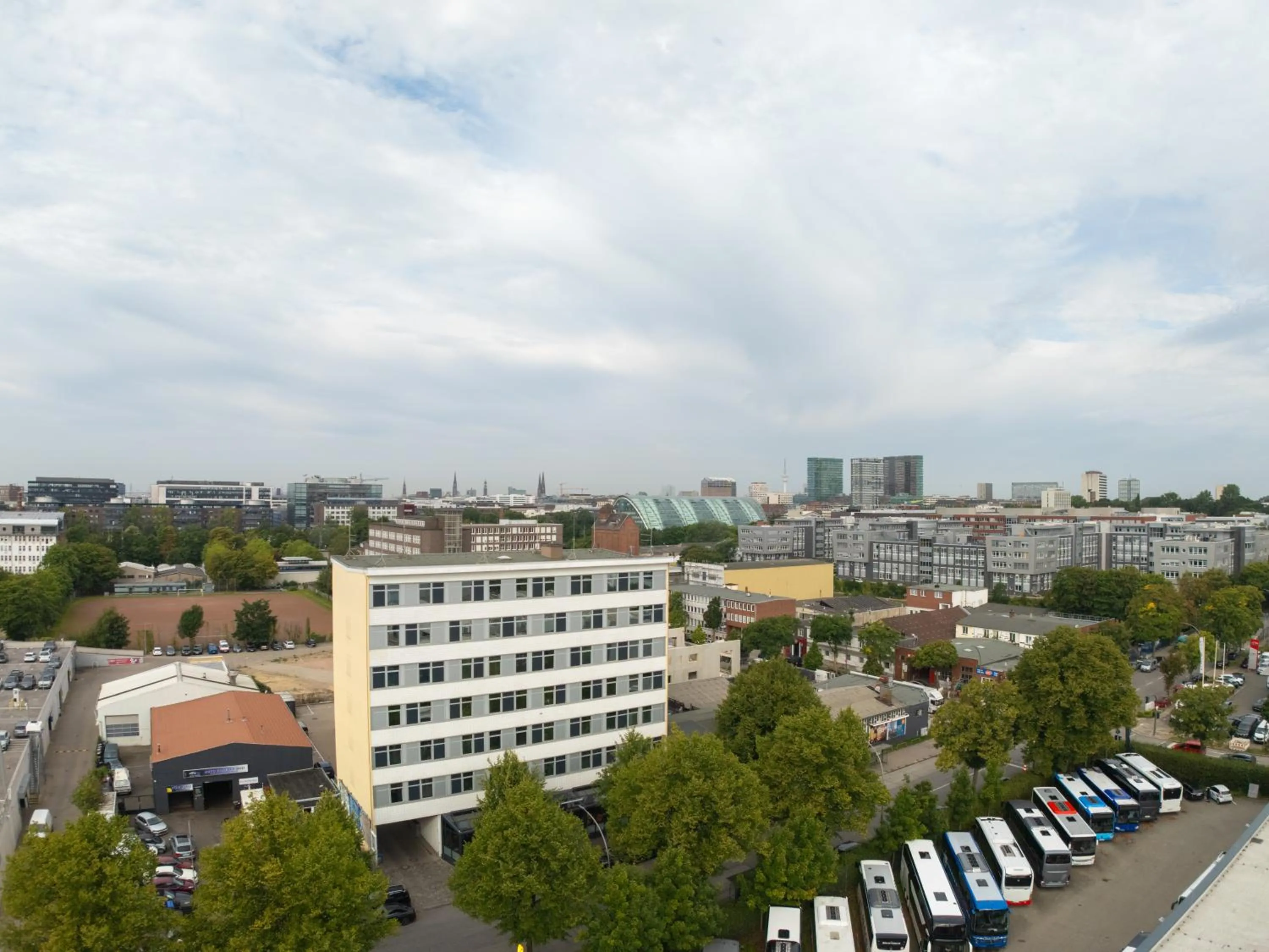 Property building in BO Hotel Hamburg