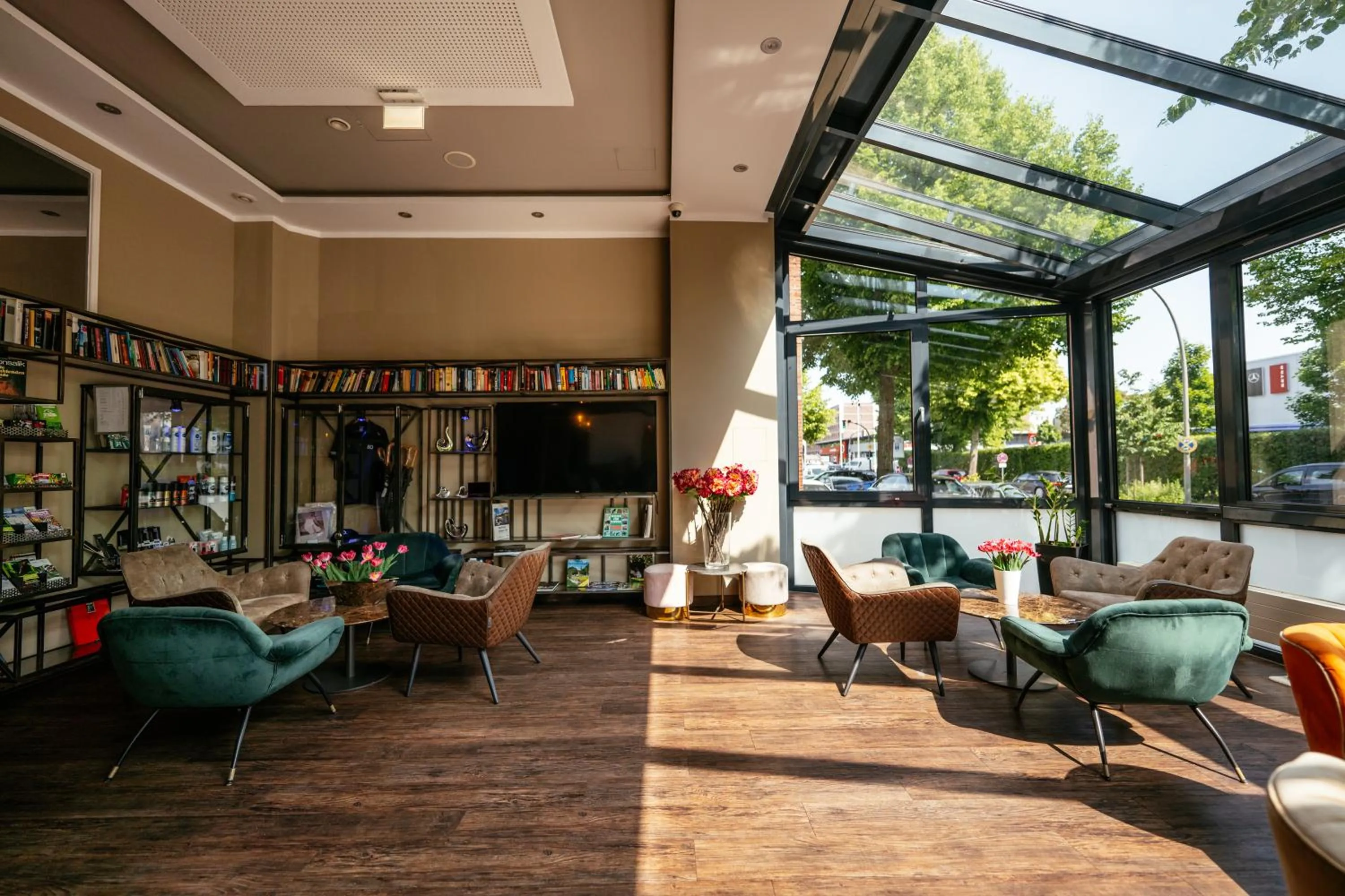 Lobby or reception in BO Hotel Hamburg