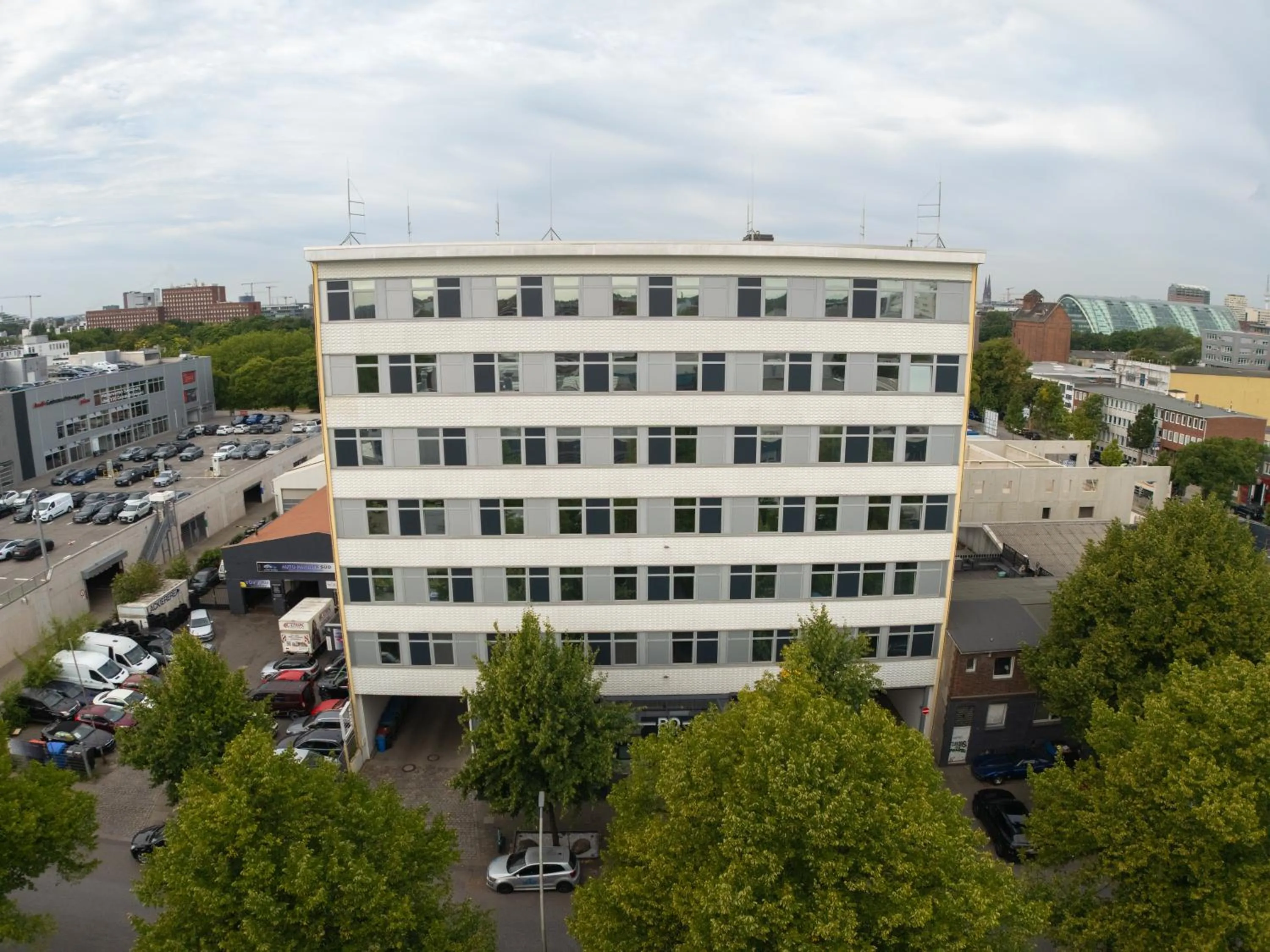 Property building in BO Hotel Hamburg
