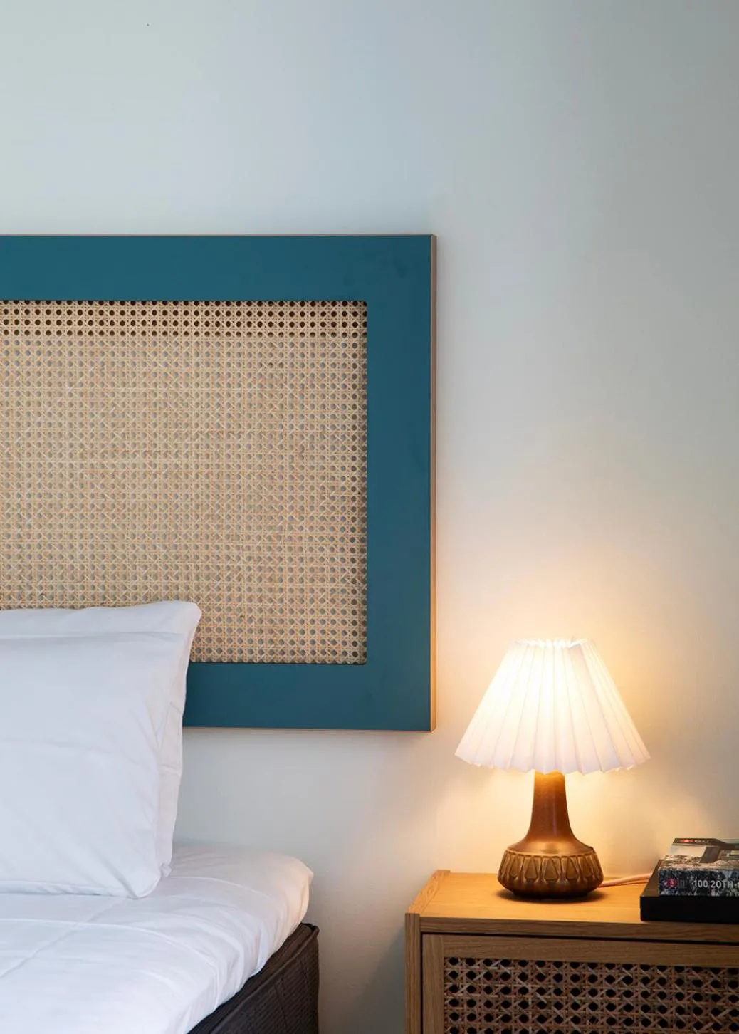 Bed in Nordhus Guest Apartments