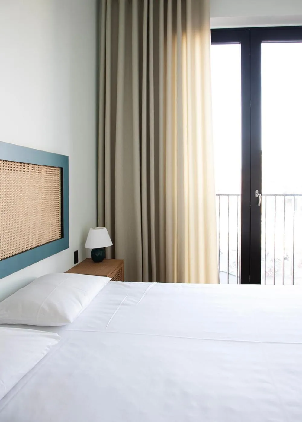 Bed in Nordhus Guest Apartments