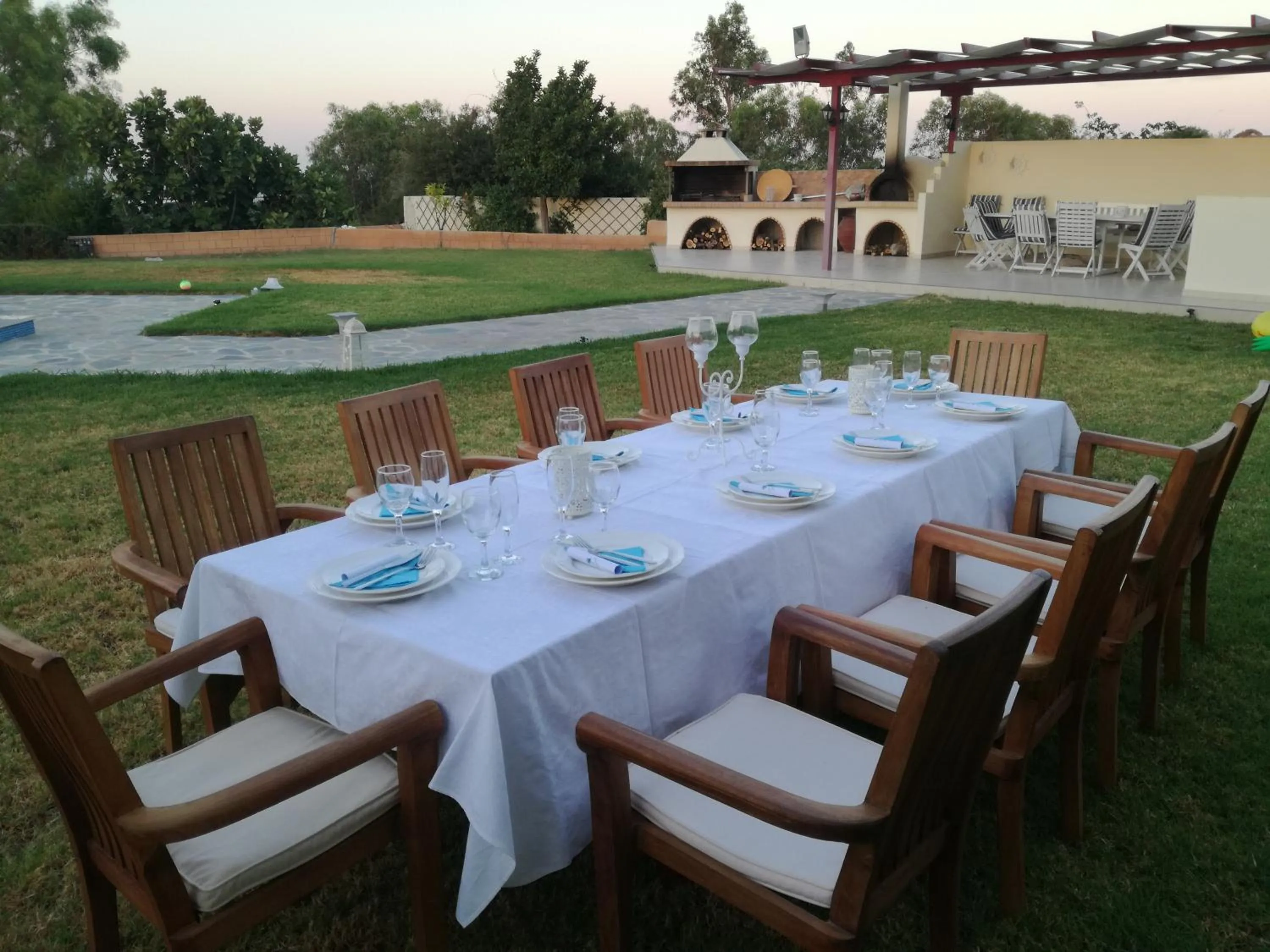 Dinner in Villa Artemis