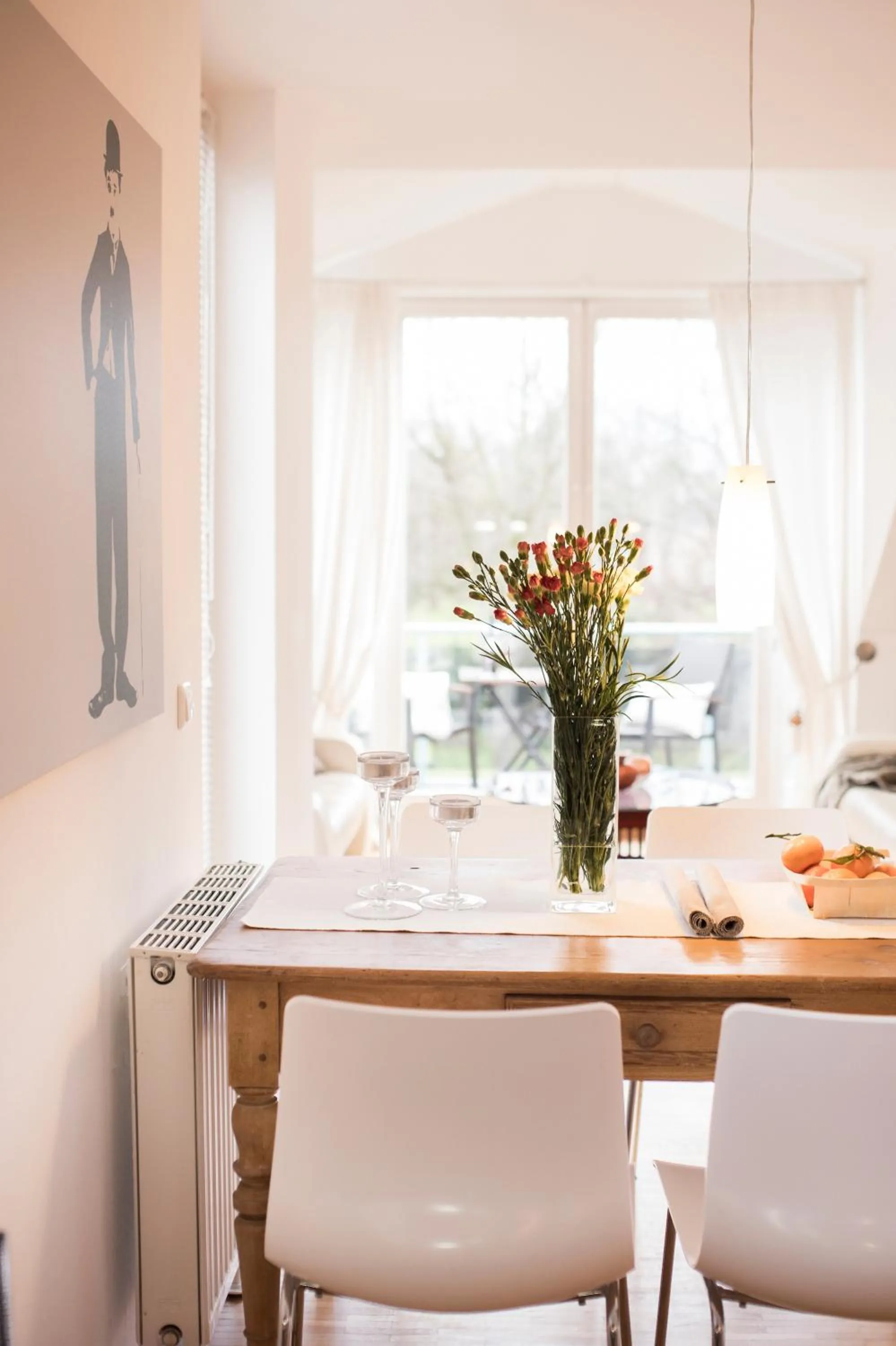 Living room in Parkside Apartment House