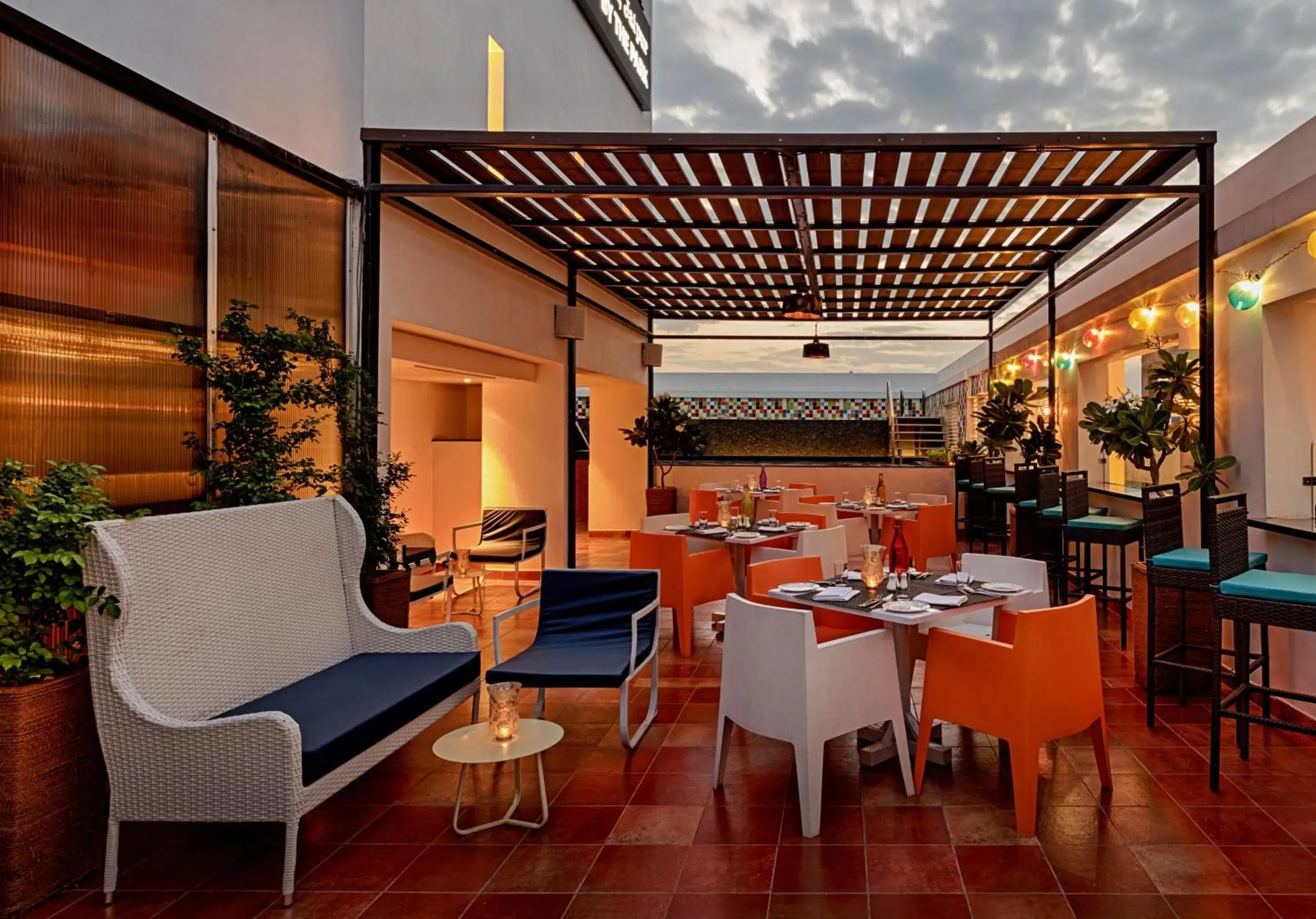 Lounge or bar in Zone By The Park , Bani Park Jaipur Lounge or bar in Zone By The Park , Bani Park Jaipur