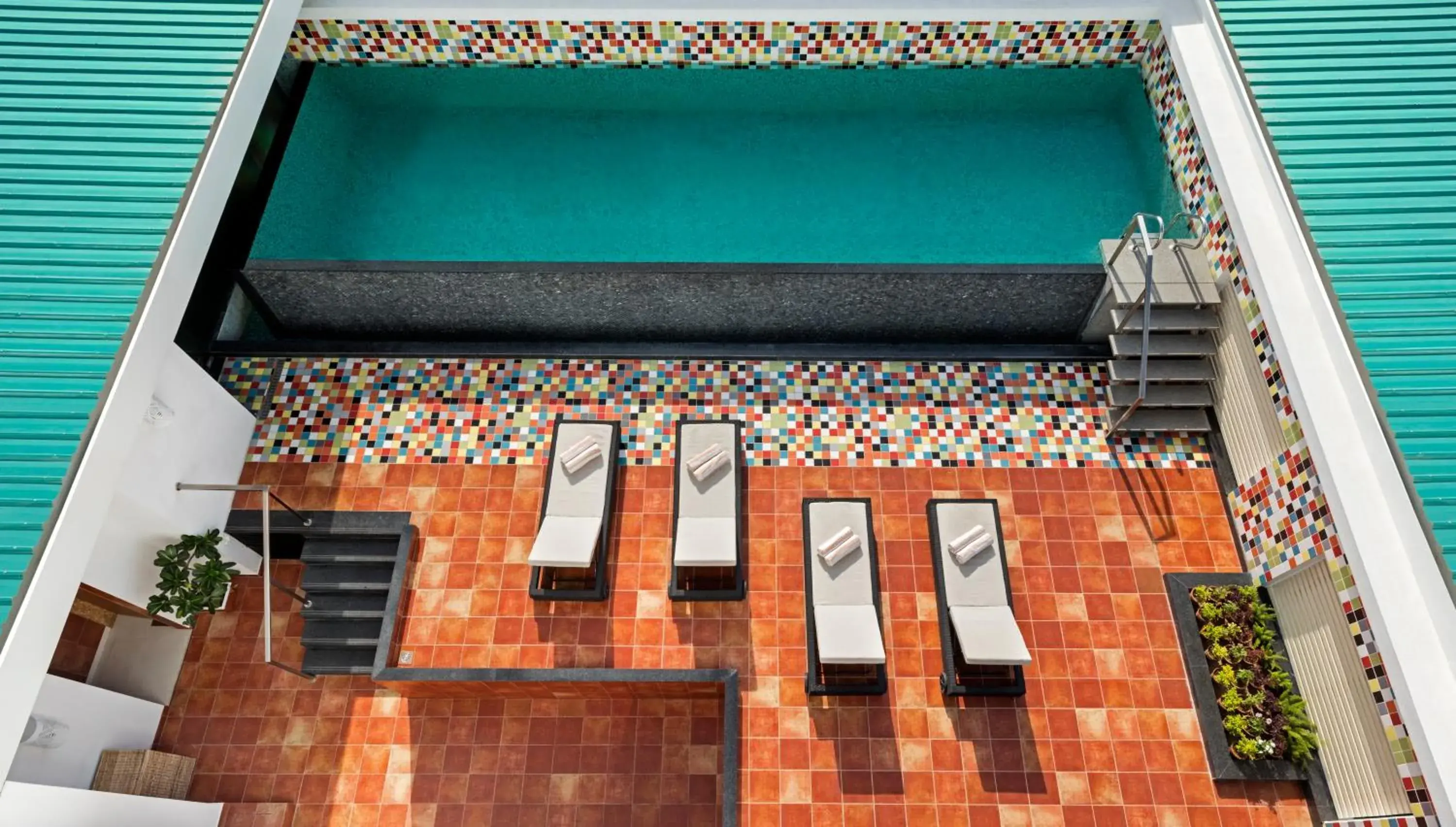 Swimming pool in Zone By The Park , Bani Park Jaipur Swimming pool in Zone By The Park , Bani Park Jaipur