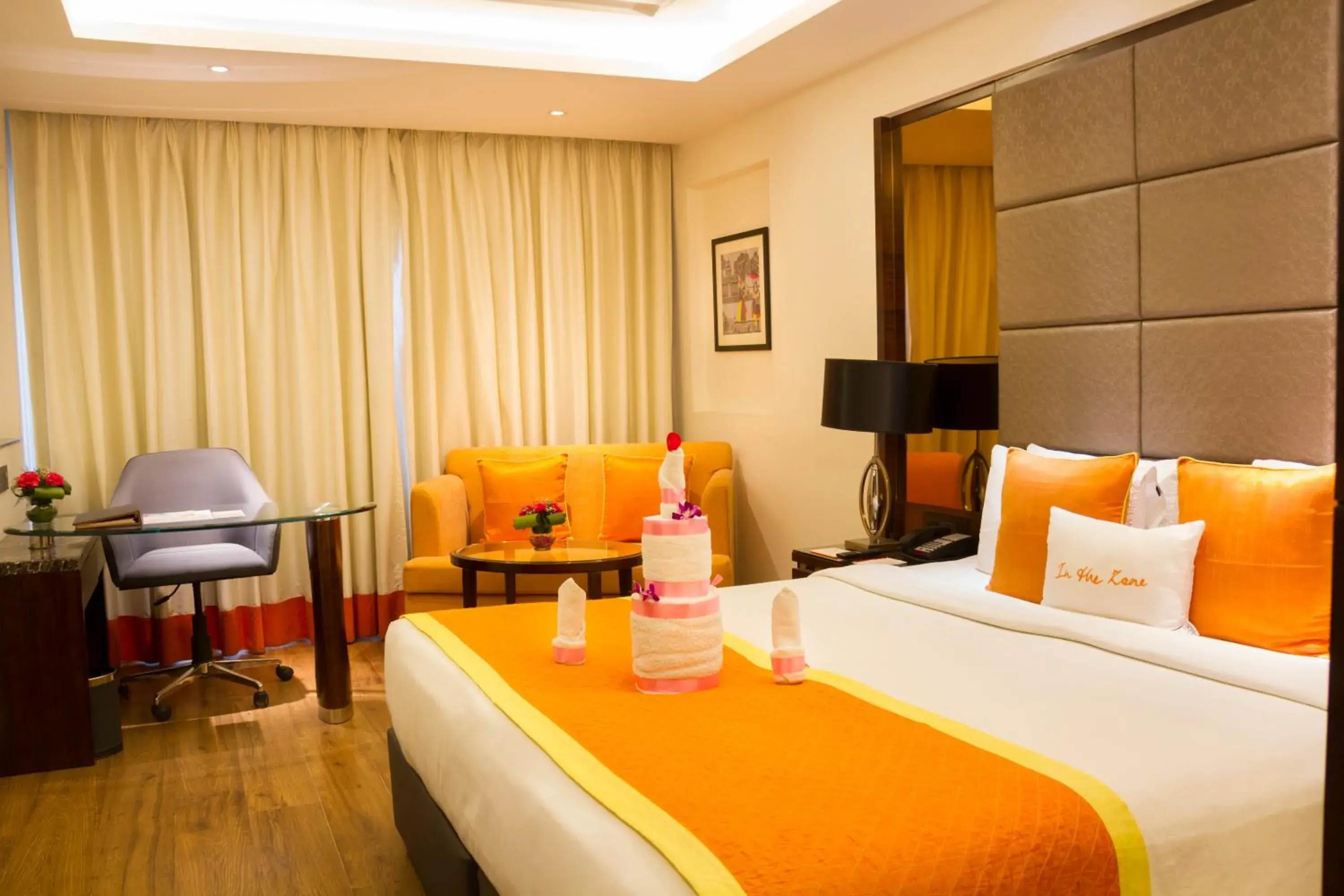 Photo of the whole room, Bed in Zone By The Park , Bani Park Jaipur Photo of the whole room, Bed in Zone By The Park , Bani Park Jaipur