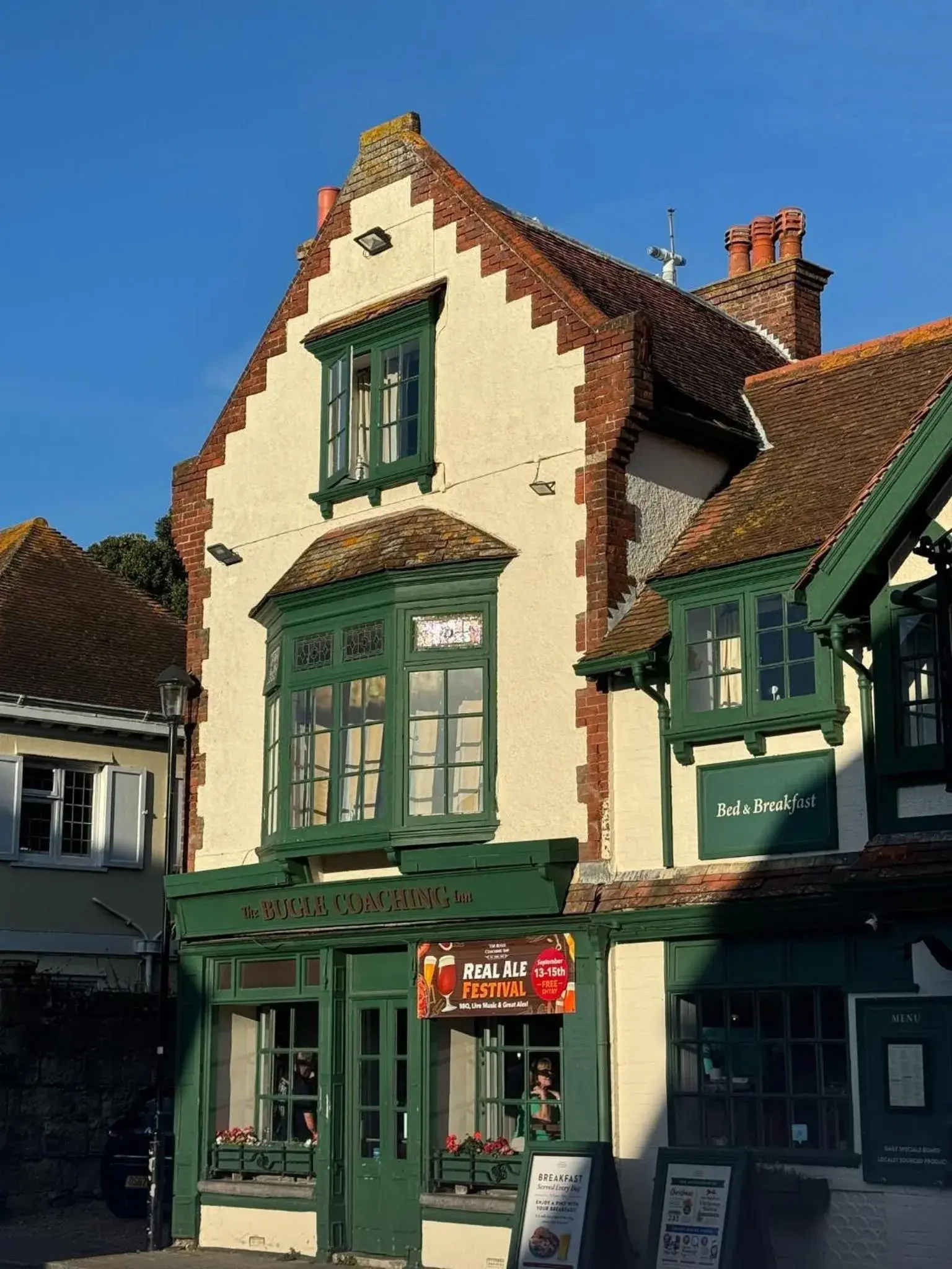 Property building in The Bugle Coaching Inn Property building in The Bugle Coaching Inn