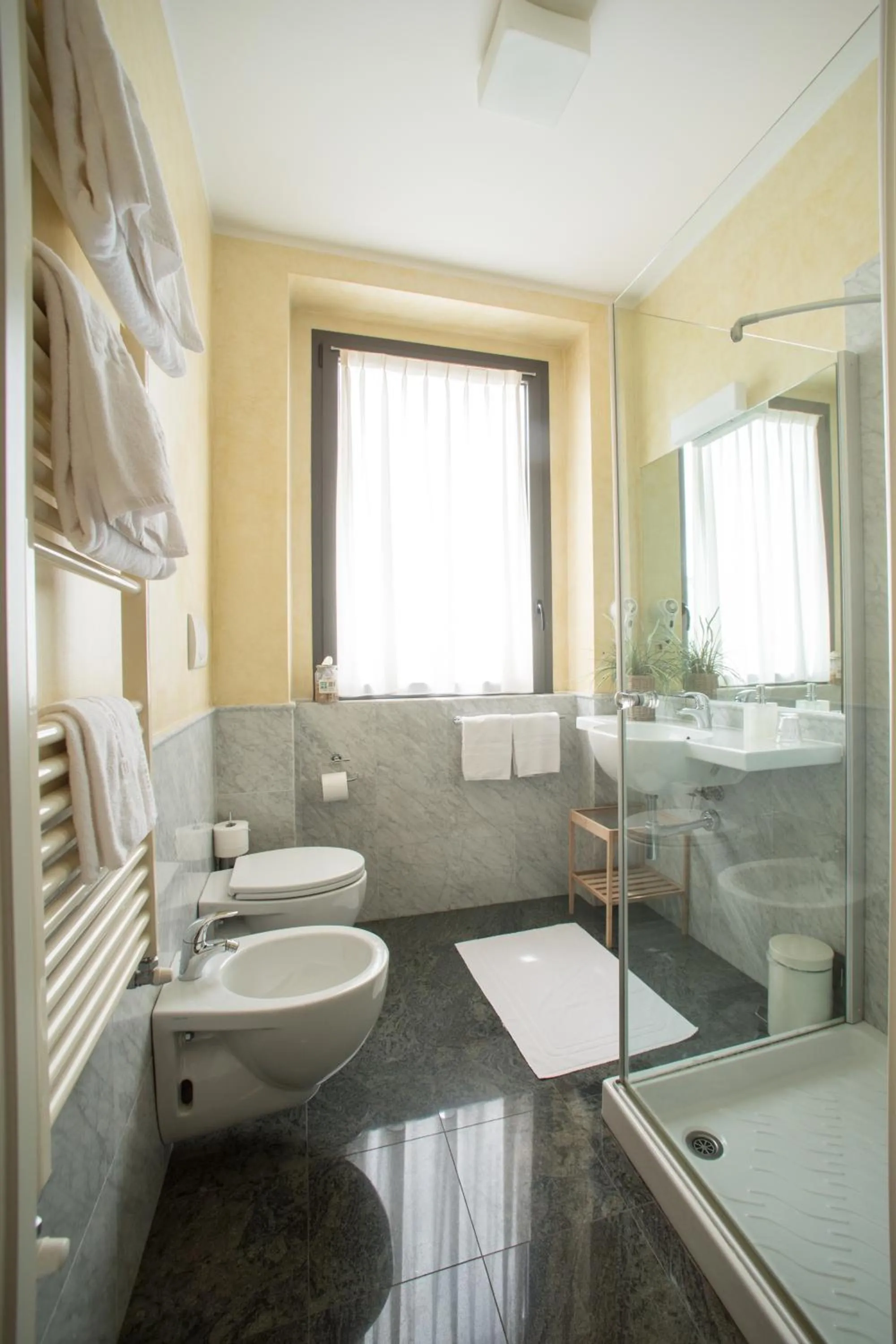 Bathroom in Berghotel