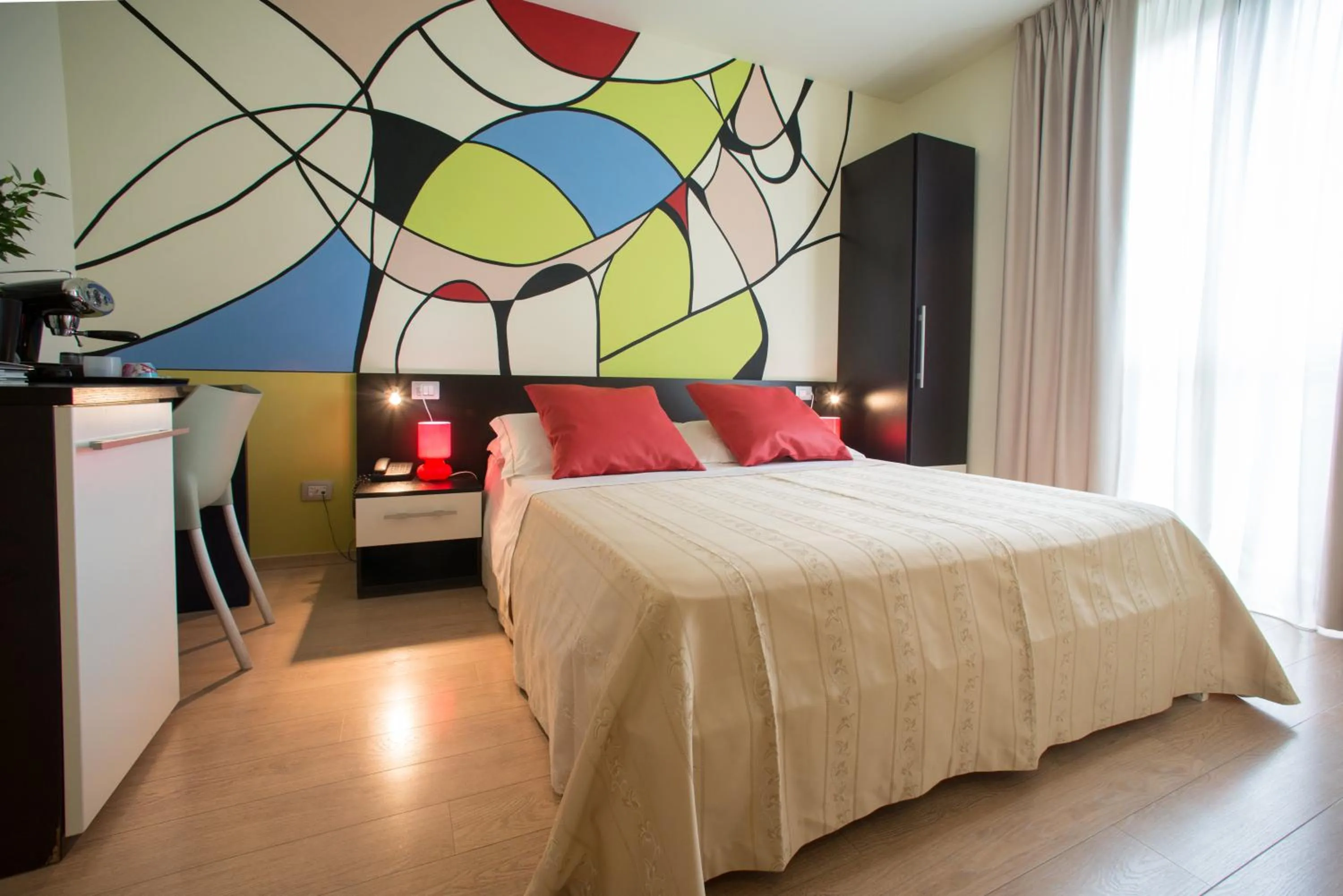 Photo of the whole room, Bed in Berghotel