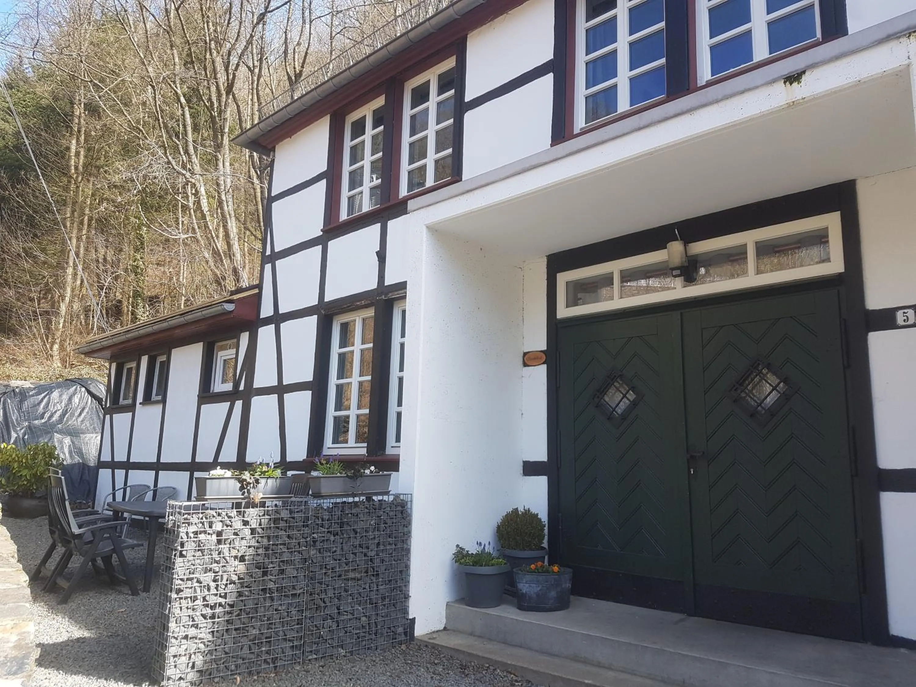 Facade/entrance in Villa Rur