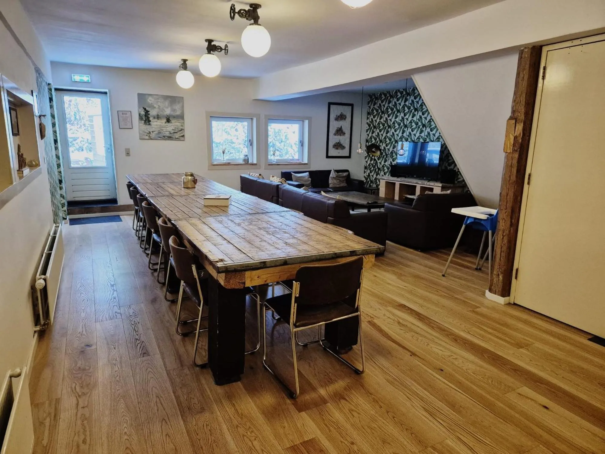 Dining area in Villa Rur