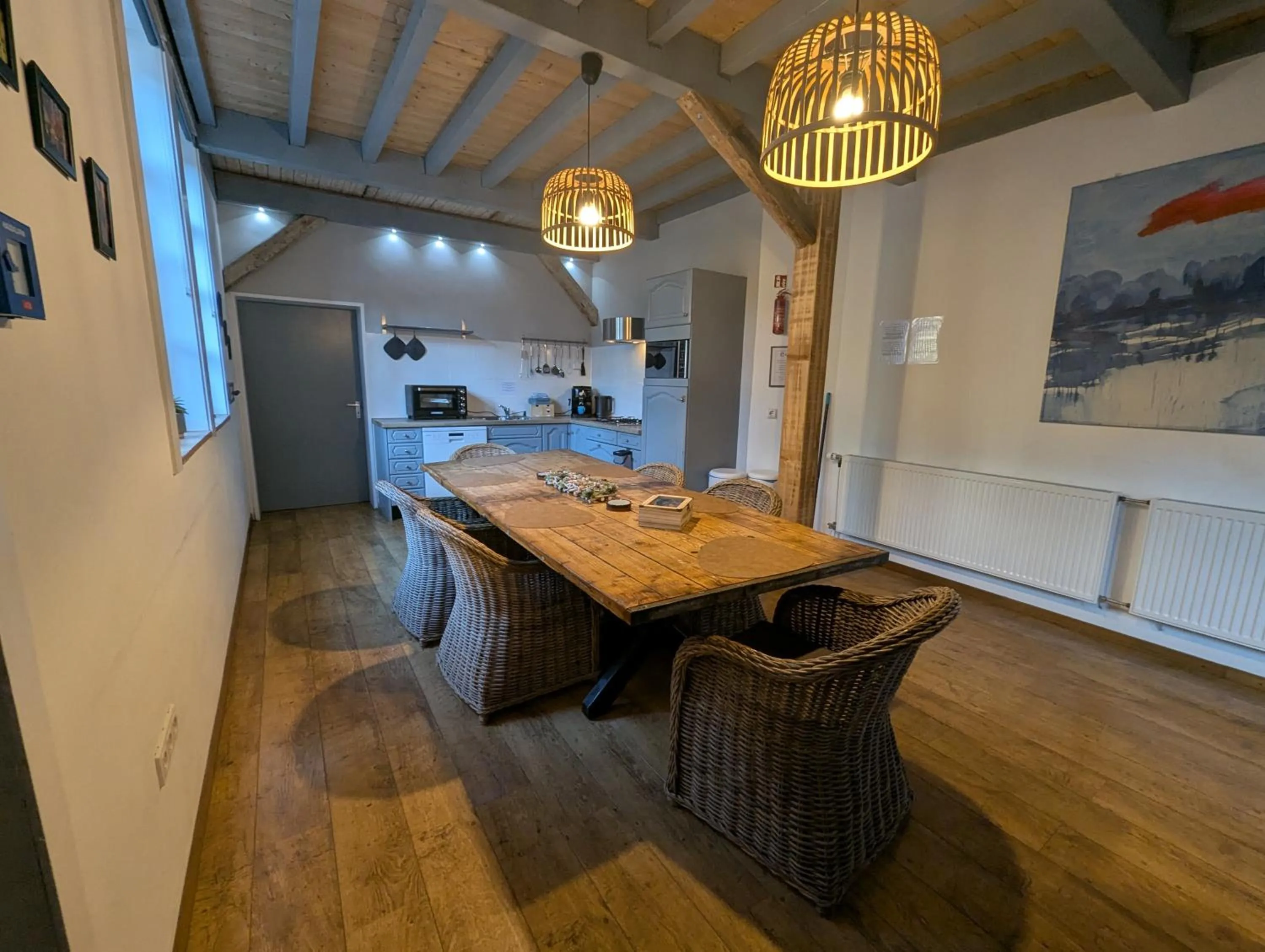 Dining area in Villa Rur