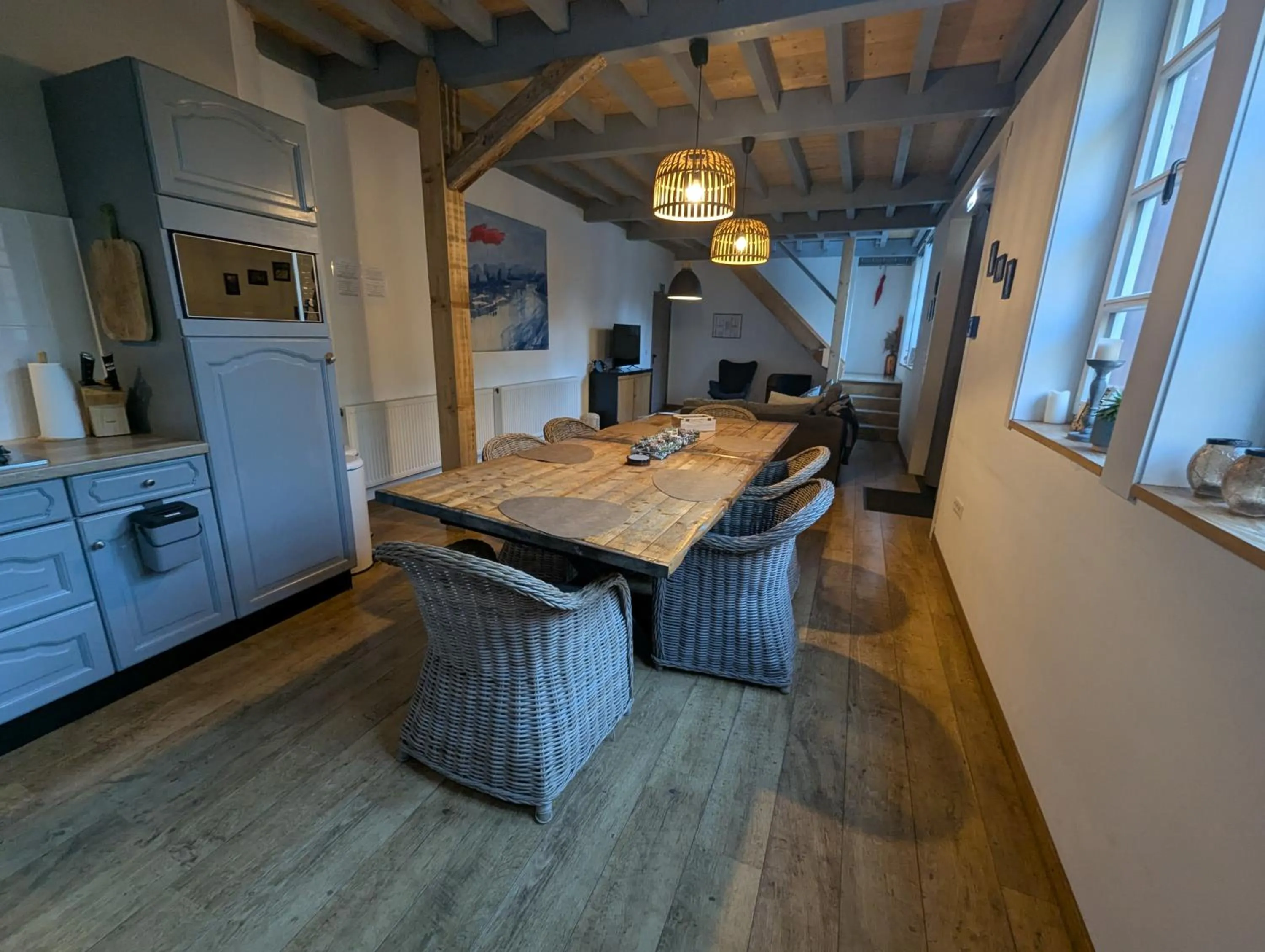 Dining area in Villa Rur
