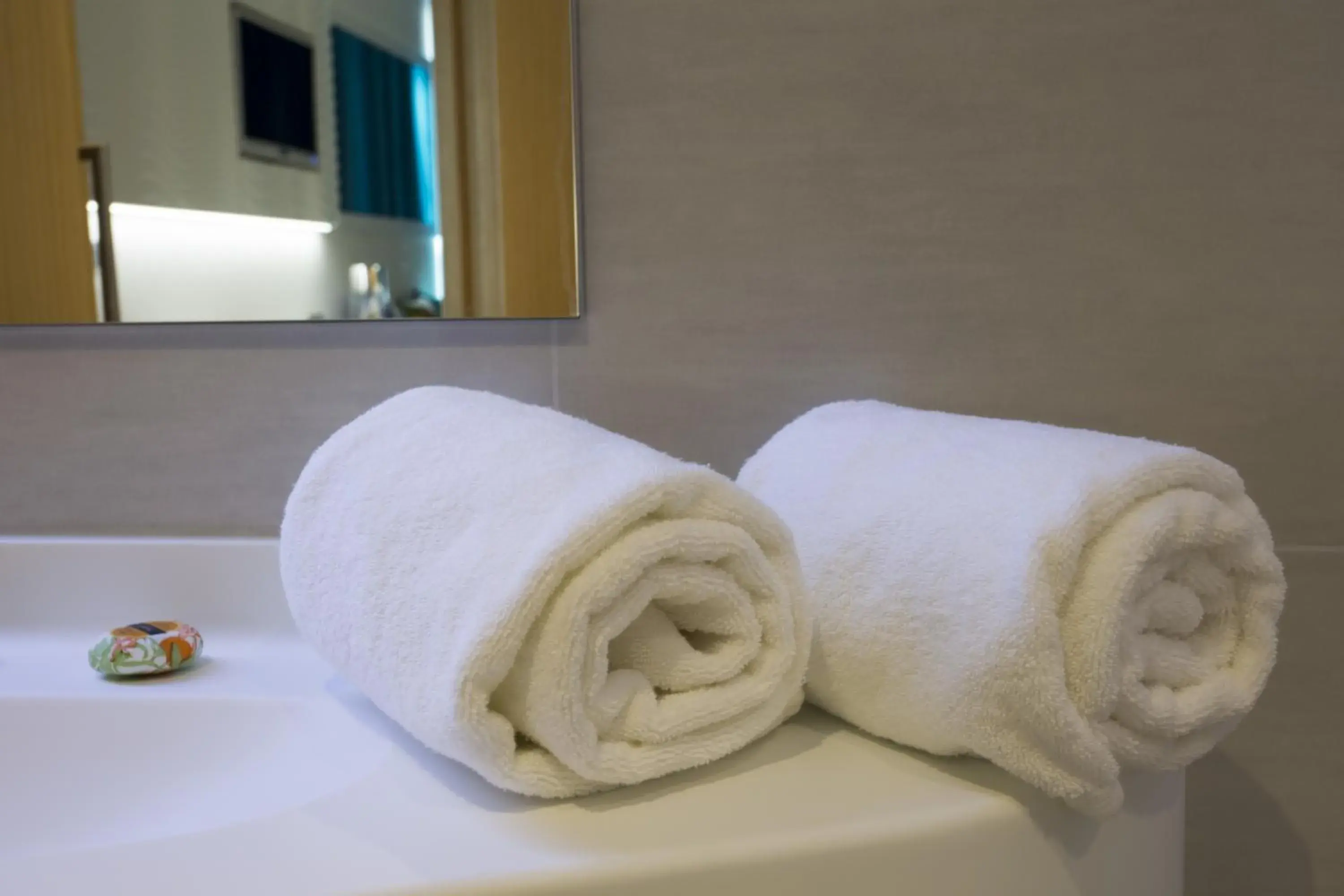 Bathroom in SoBlue Hôtel Bathroom in SoBlue Hôtel