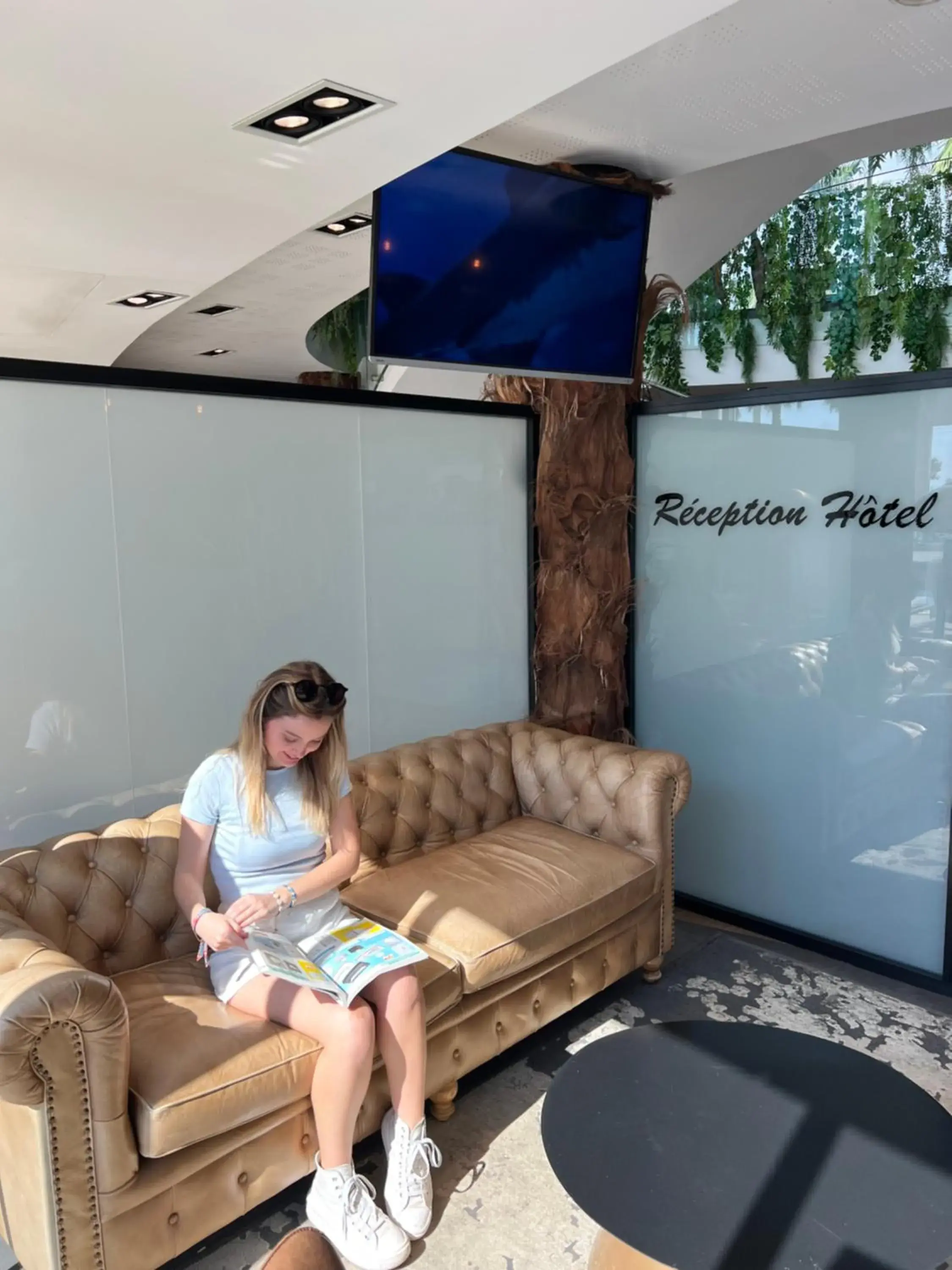 Lobby or reception in SoBlue Hôtel Lobby or reception in SoBlue Hôtel