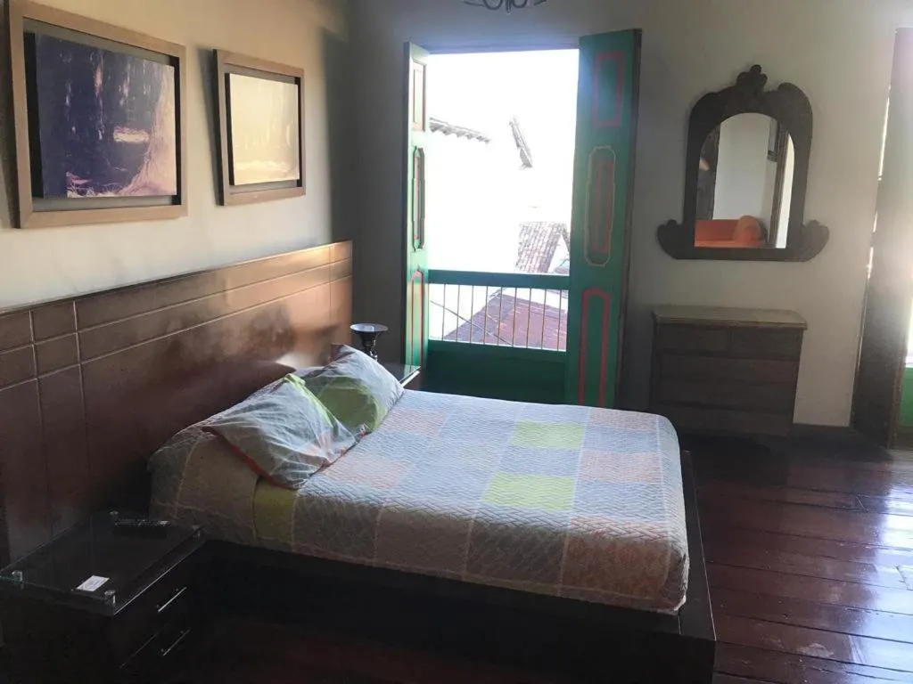 Bed in Hotel Colonial - Salamina Caldas