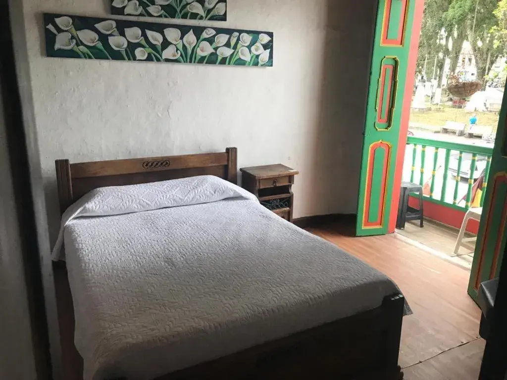 Double or Twin Room in Hotel Colonial - Salamina Caldas Double or Twin Room in Hotel Colonial - Salamina Caldas