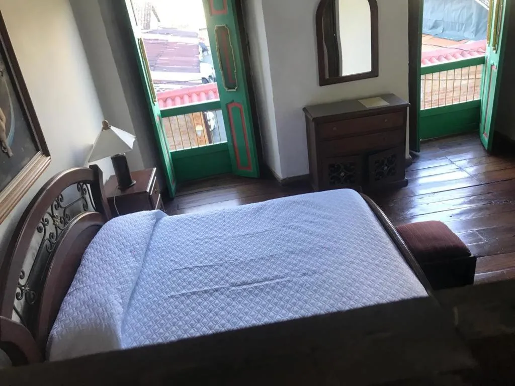 Bed in Hotel Colonial - Salamina Caldas