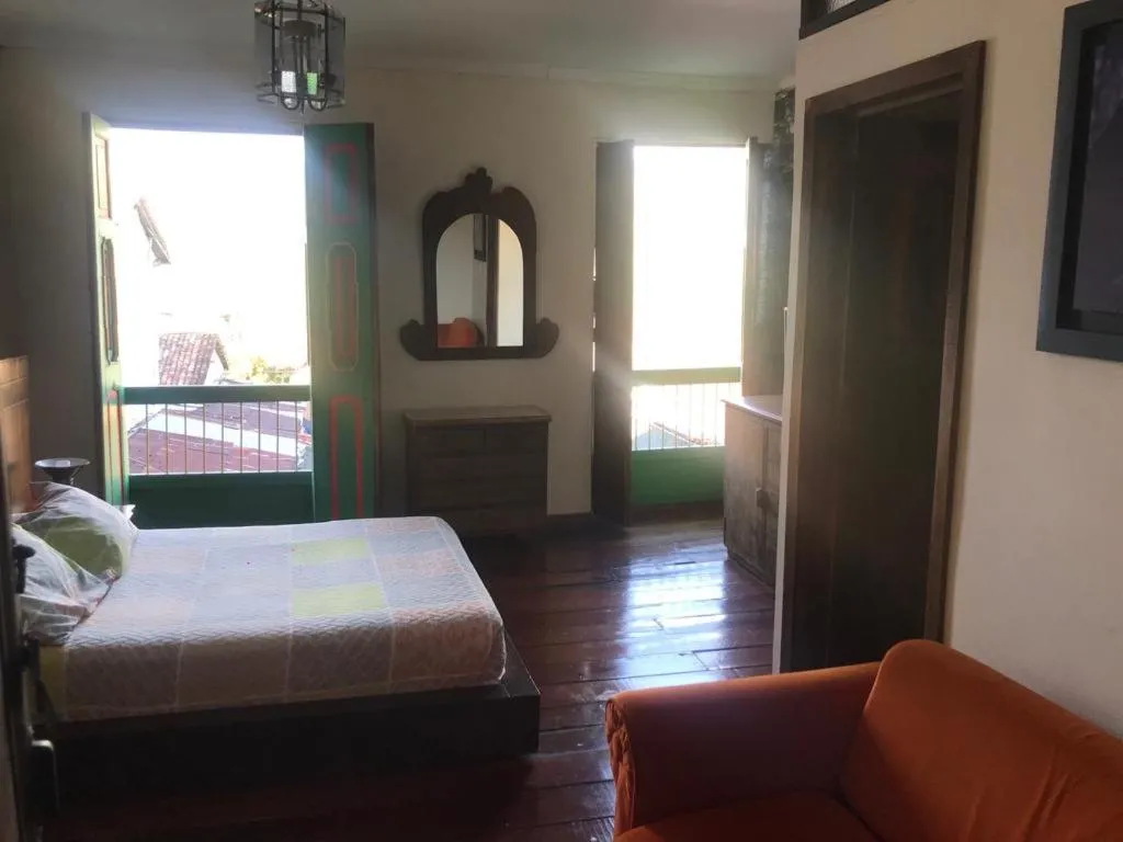 Bed in Hotel Colonial - Salamina Caldas