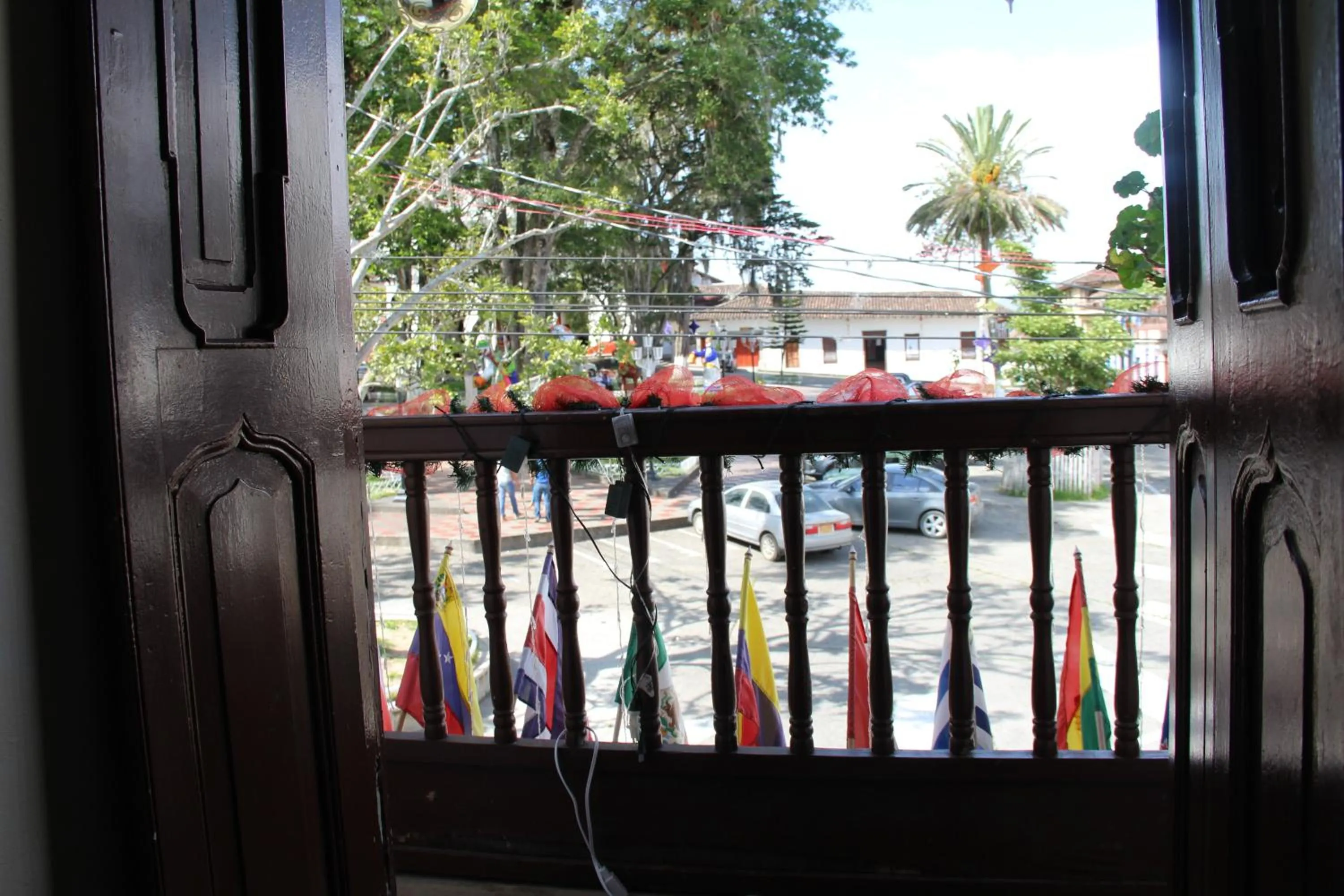 Facade/entrance in Hotel Colonial - Salamina Caldas