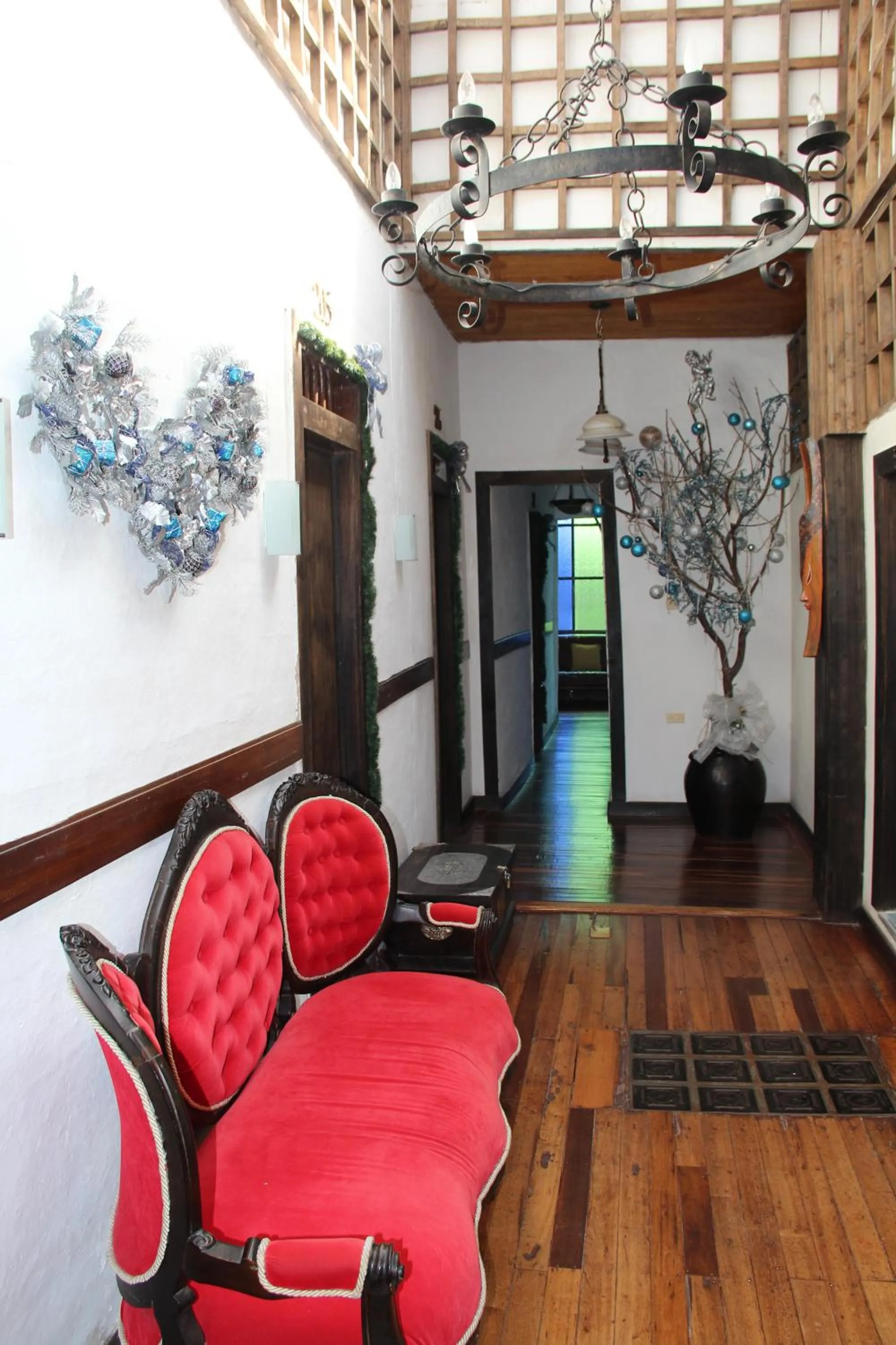 Lobby or reception in Hotel Colonial - Salamina Caldas