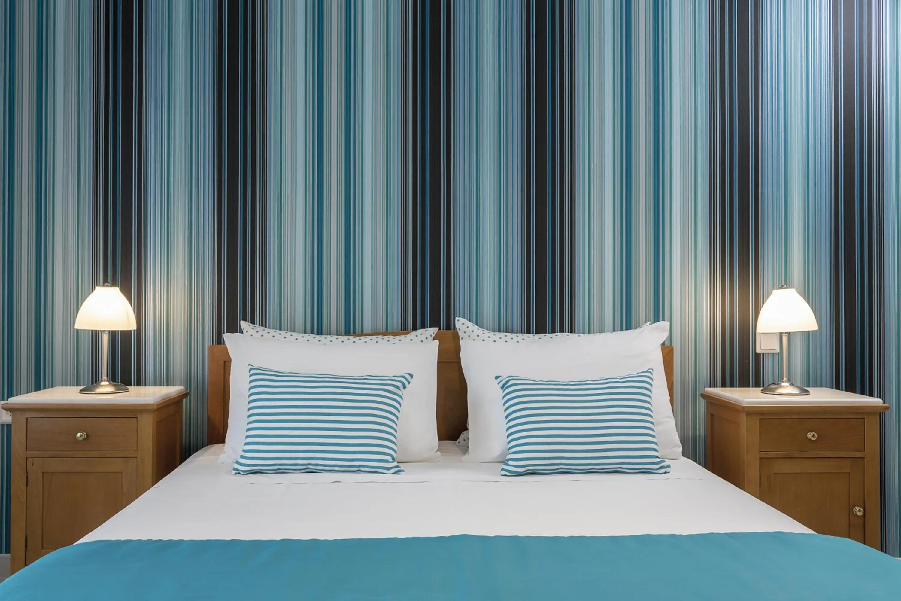 Bedroom, Bed in Santellini Hotel