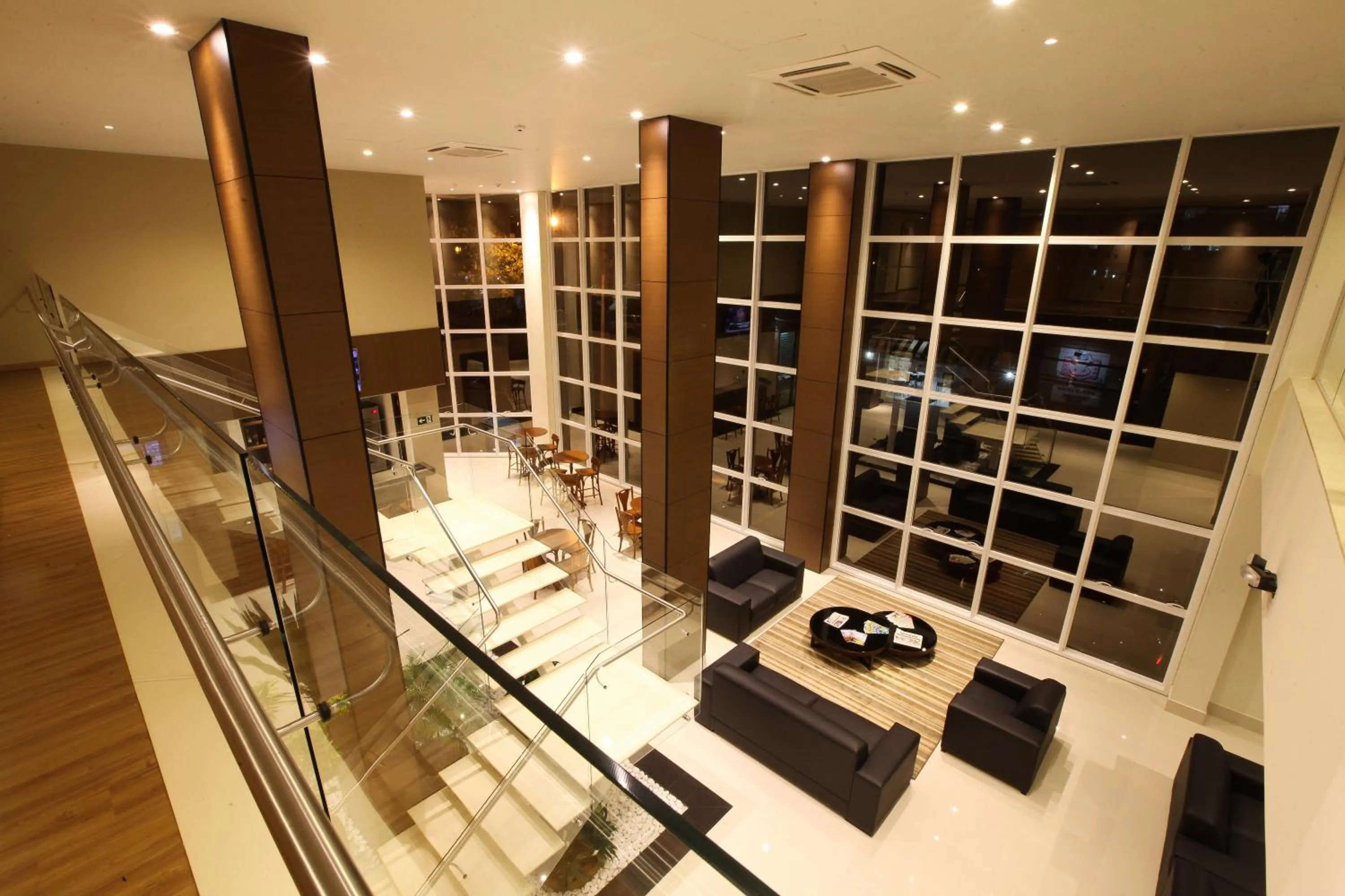 Lobby or reception in Hotel Caiuá Cascavel