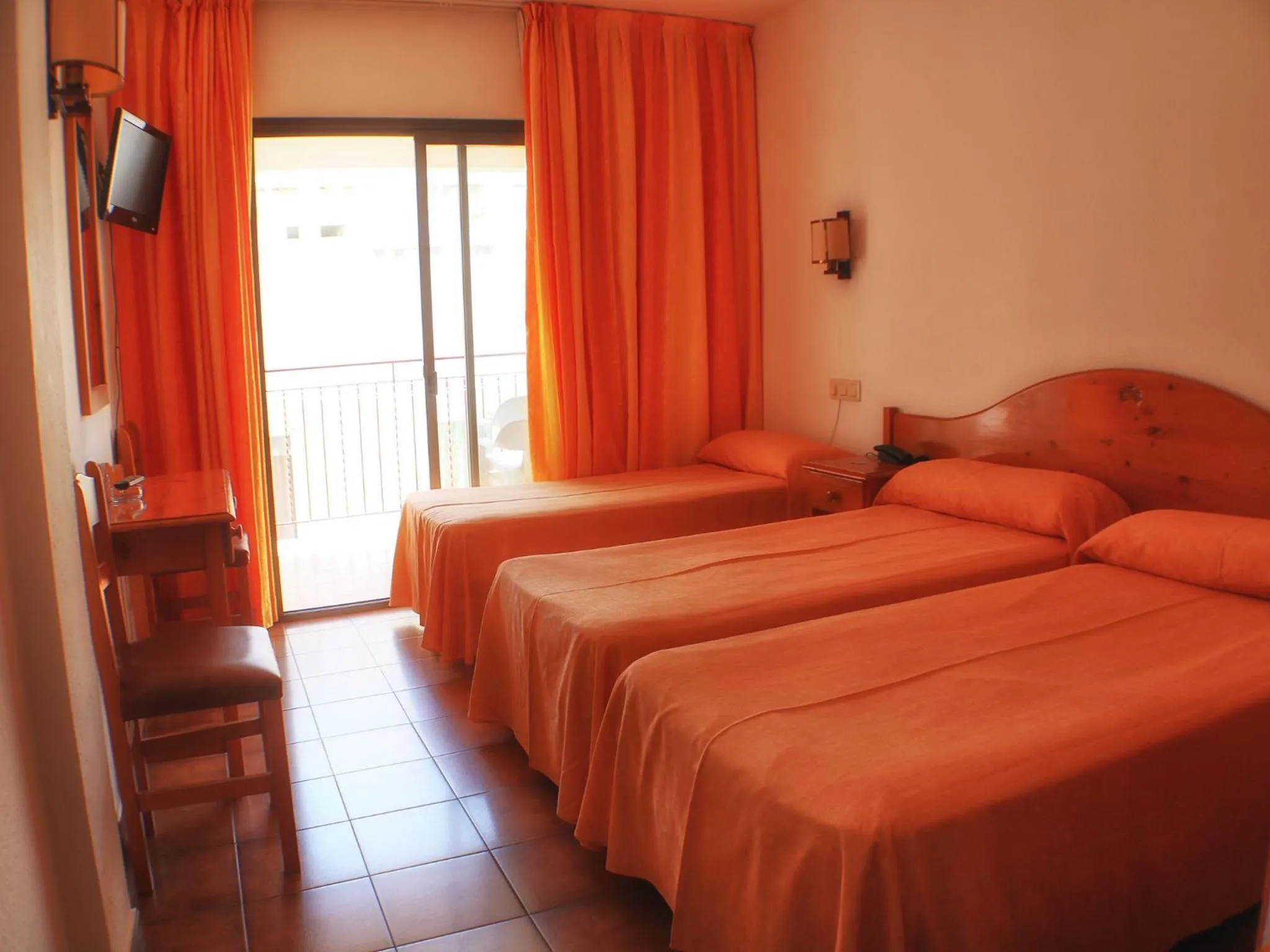 Bedroom, Bed in Hotel Parc