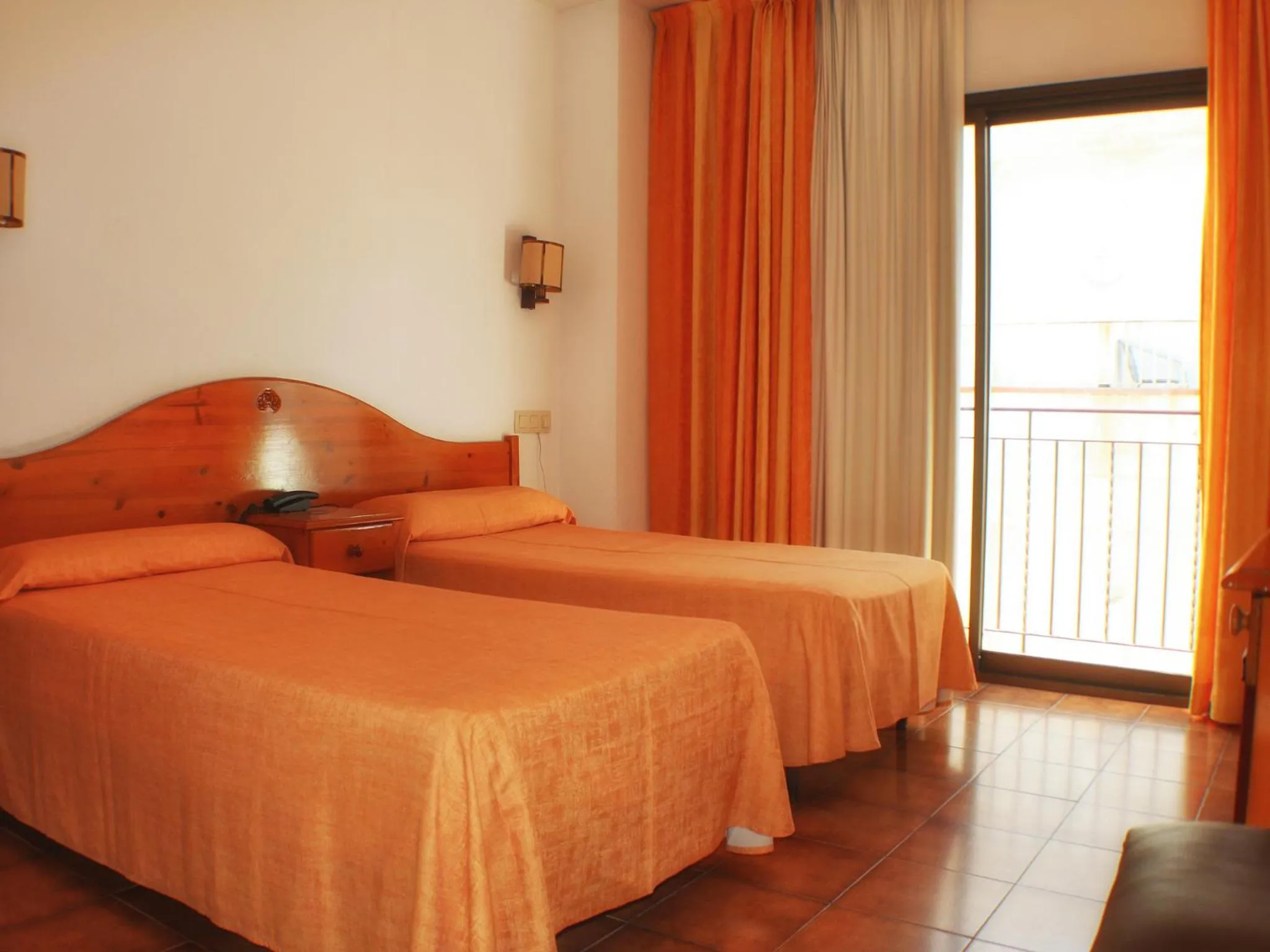 Bedroom, Bed in Hotel Parc