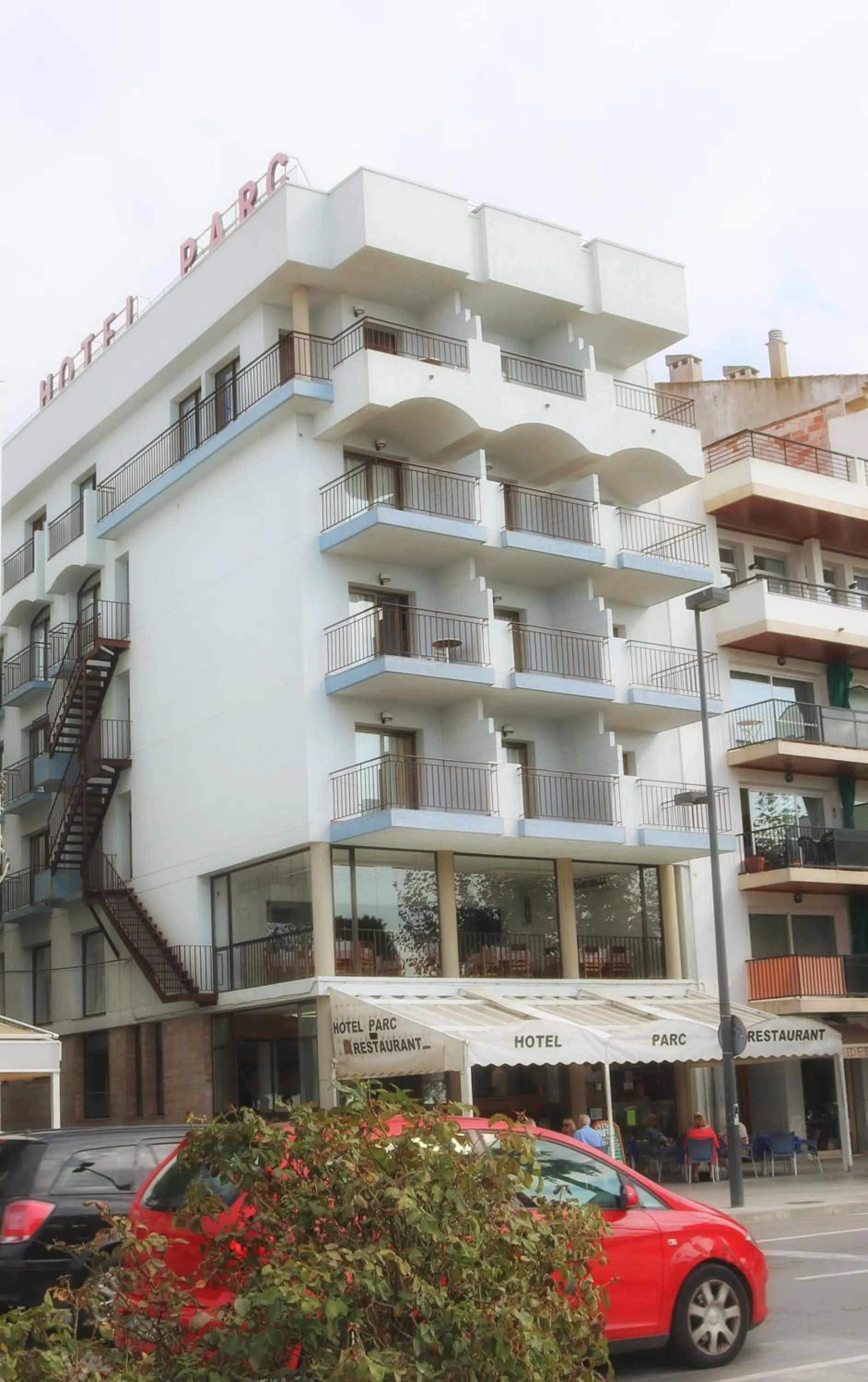 Facade/entrance in Hotel Parc