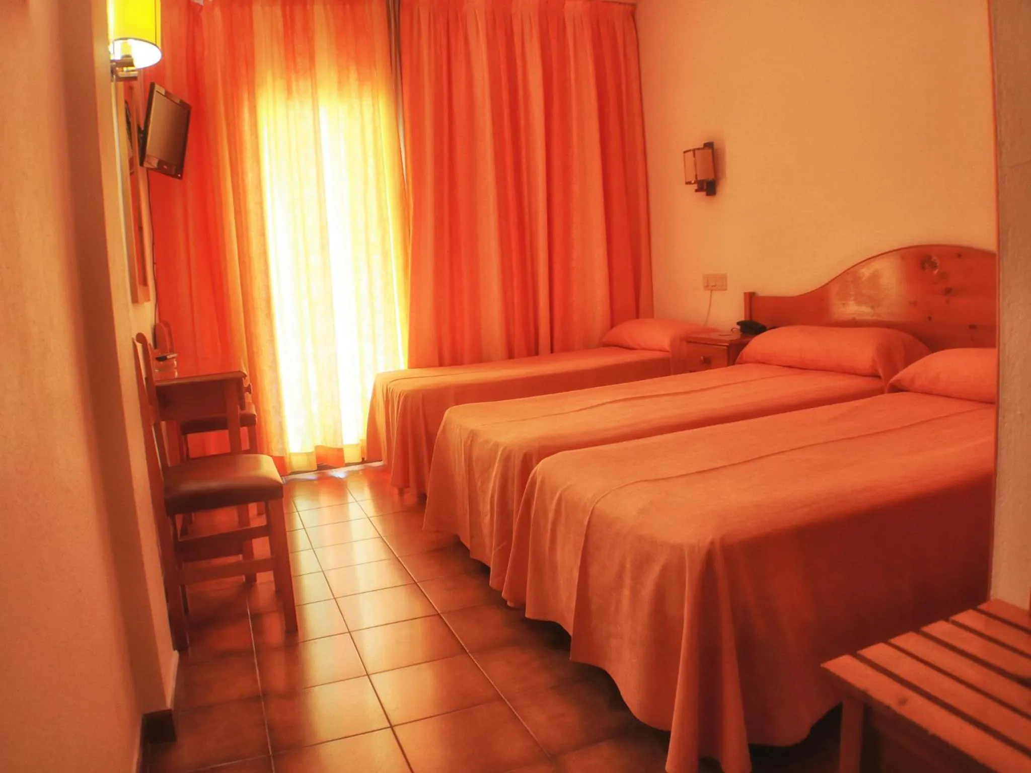 Bedroom, Bed in Hotel Parc