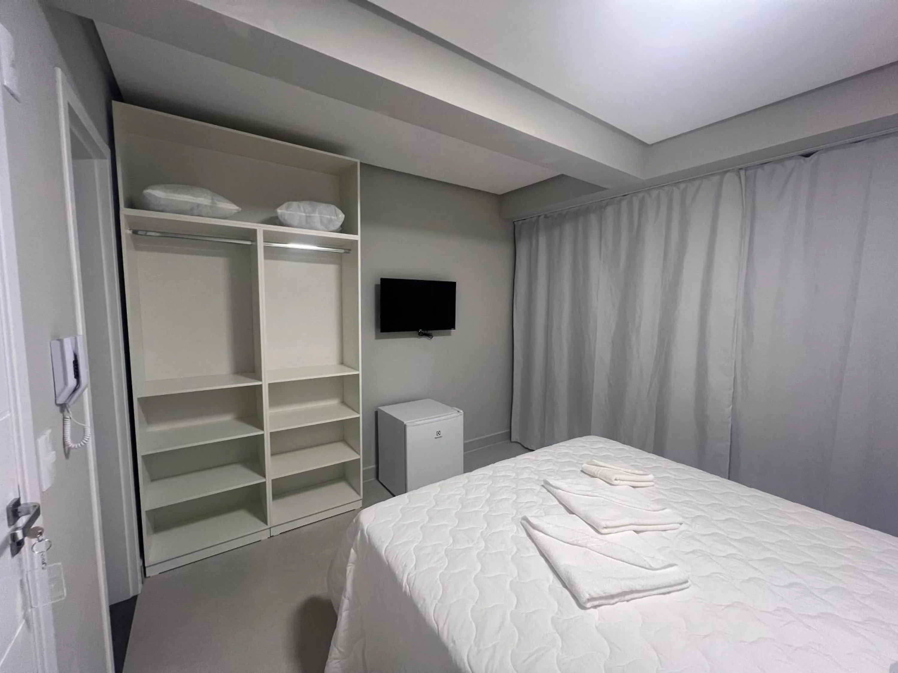 Bed in Pousada Águas de 4 Ilhas
