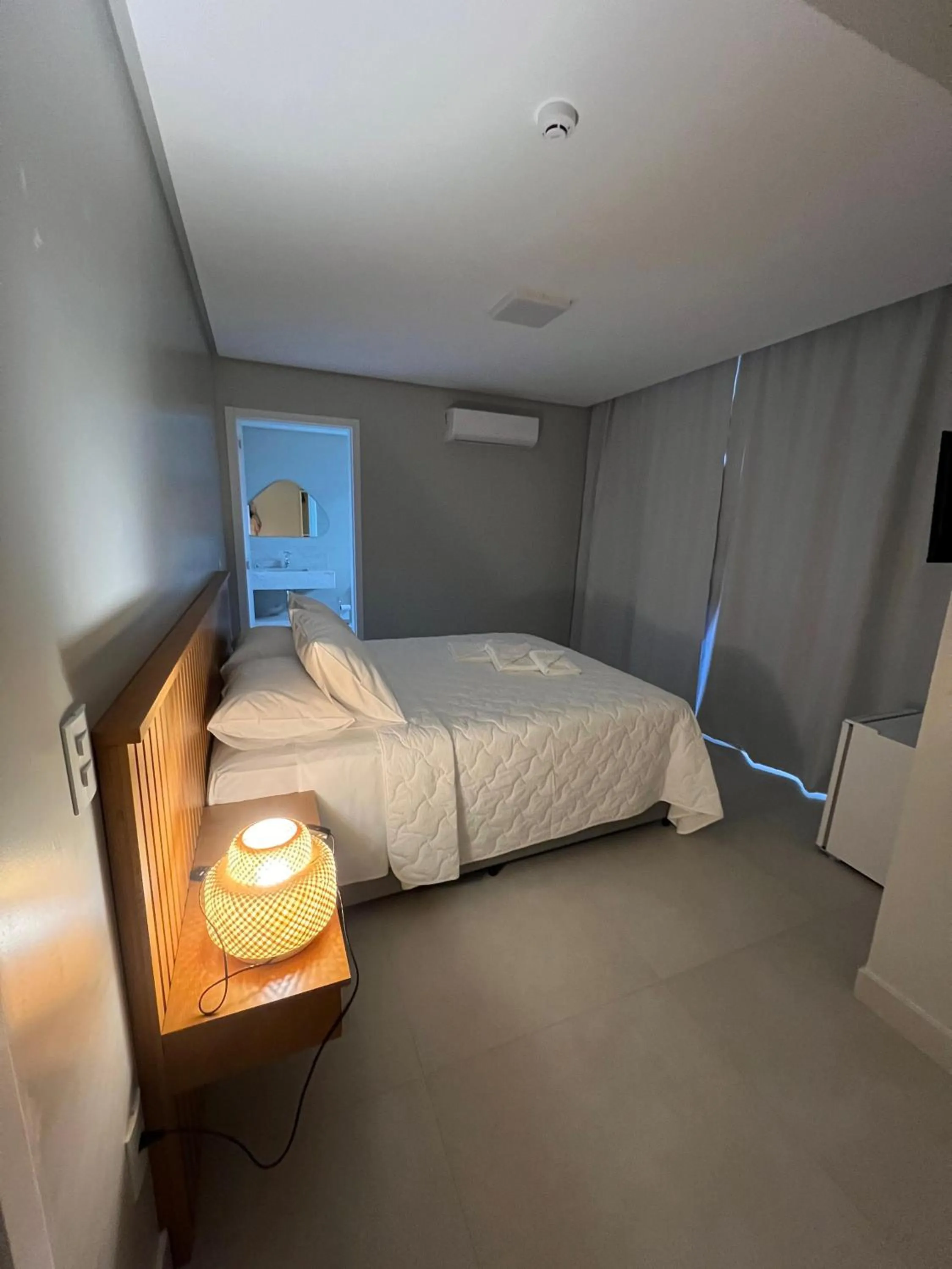 Bed in Pousada Águas de 4 Ilhas